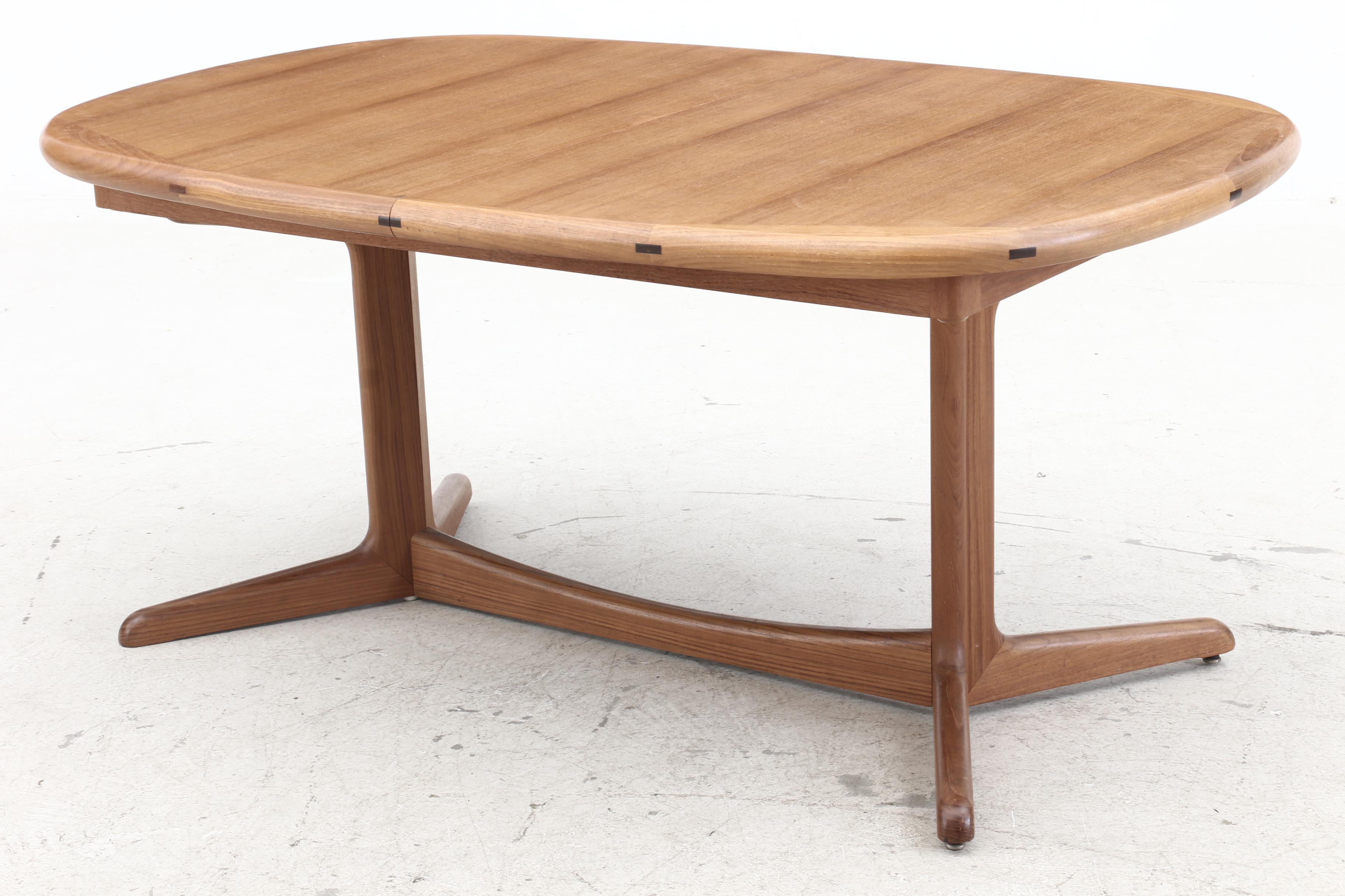Danish Modern Teak Dining Set by Benny Linden