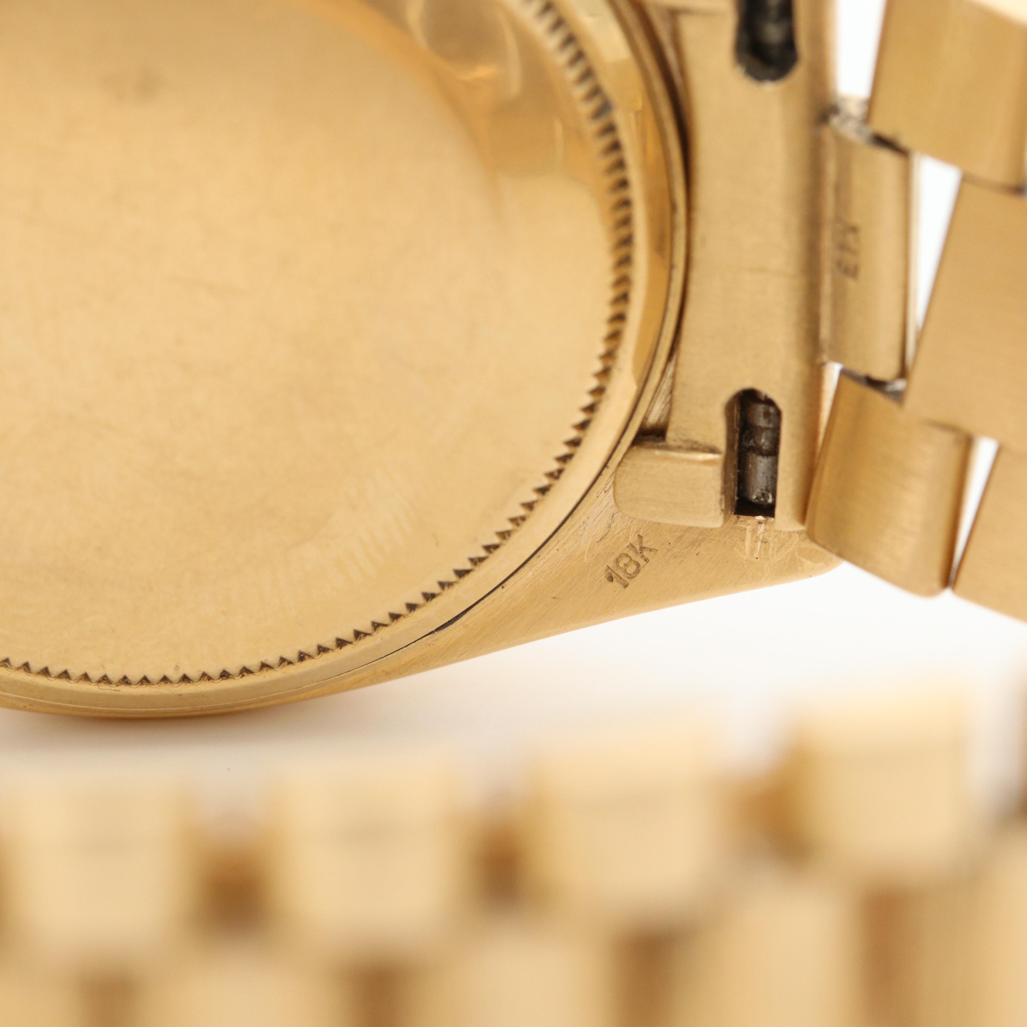 Vintage Rolex Day-Date 18K Gold and 1.85 CTW Diamond Watch,1979