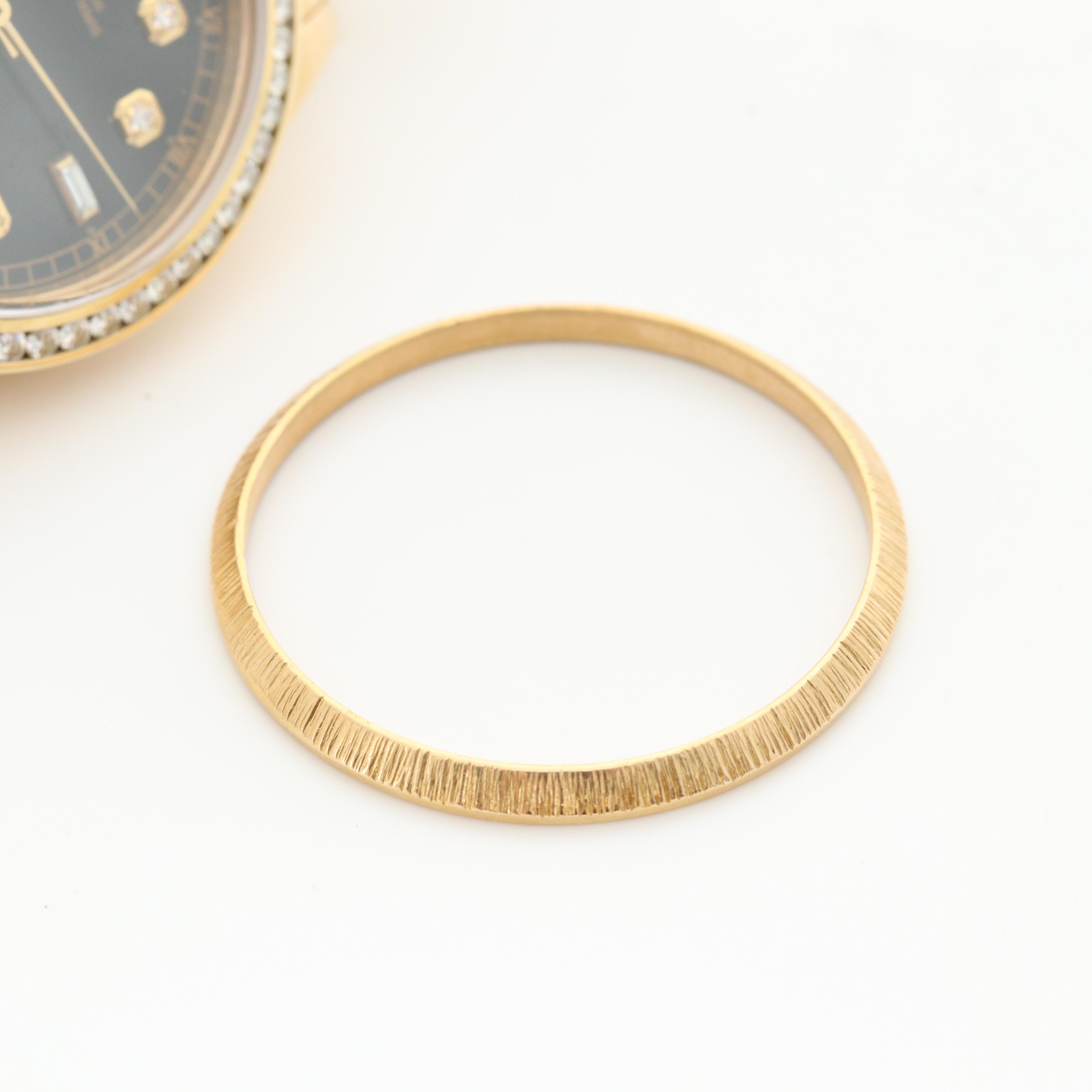 Vintage Rolex Day-Date 18K Gold and 1.85 CTW Diamond Watch,1979