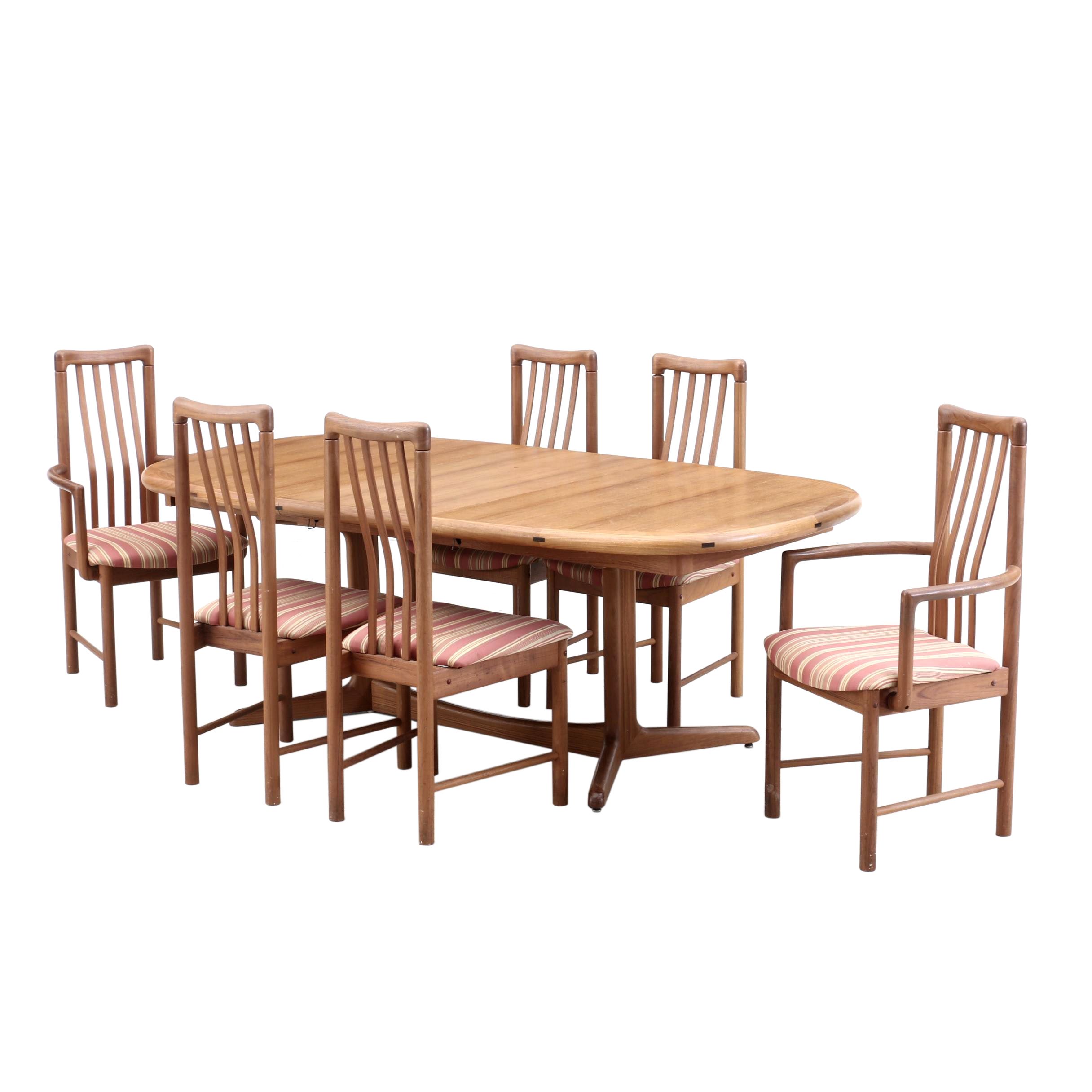 Danish Modern Teak Dining Set by Benny Linden