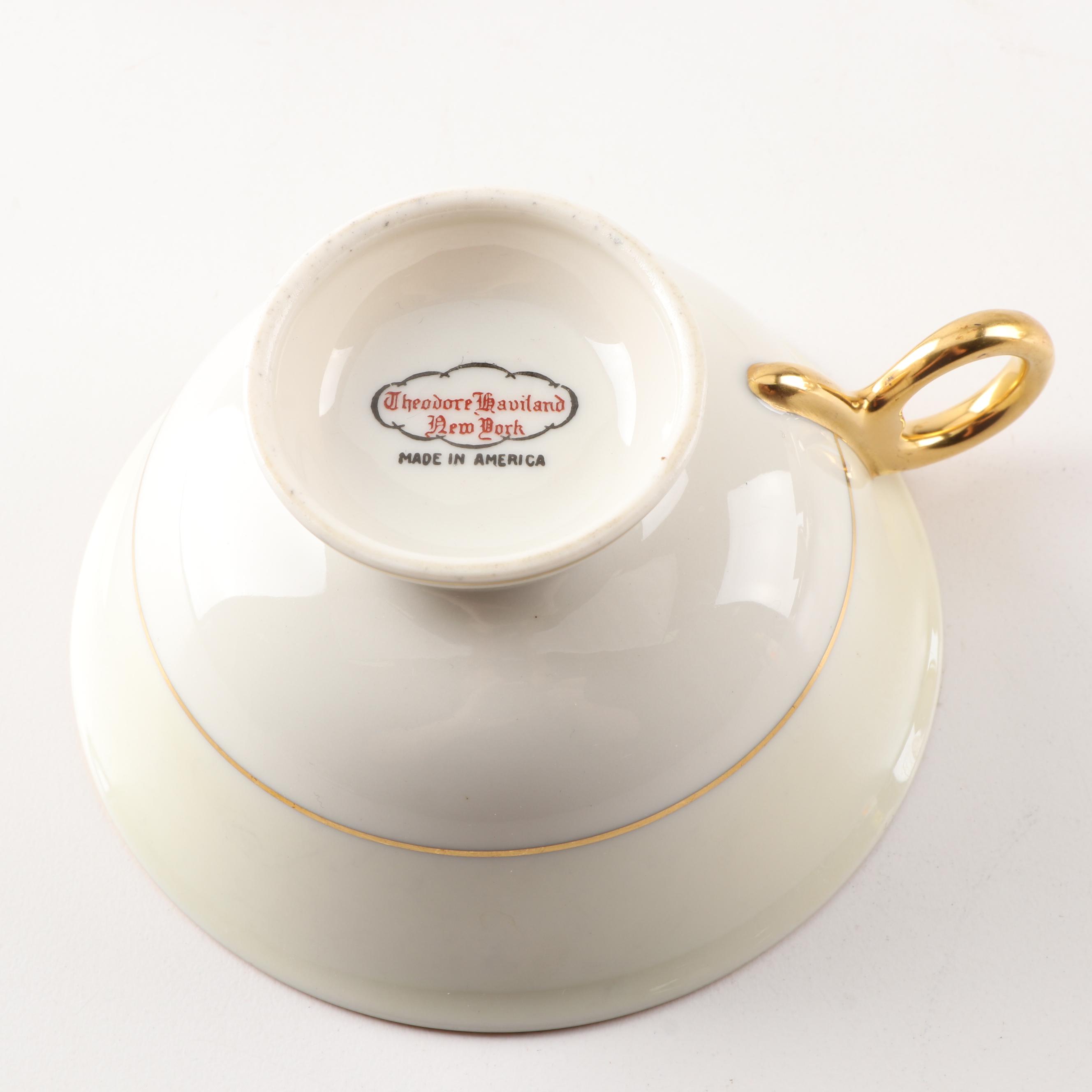 Theodore Haviland New York "Madison" Porcelain Dinnerware, 1951-1985