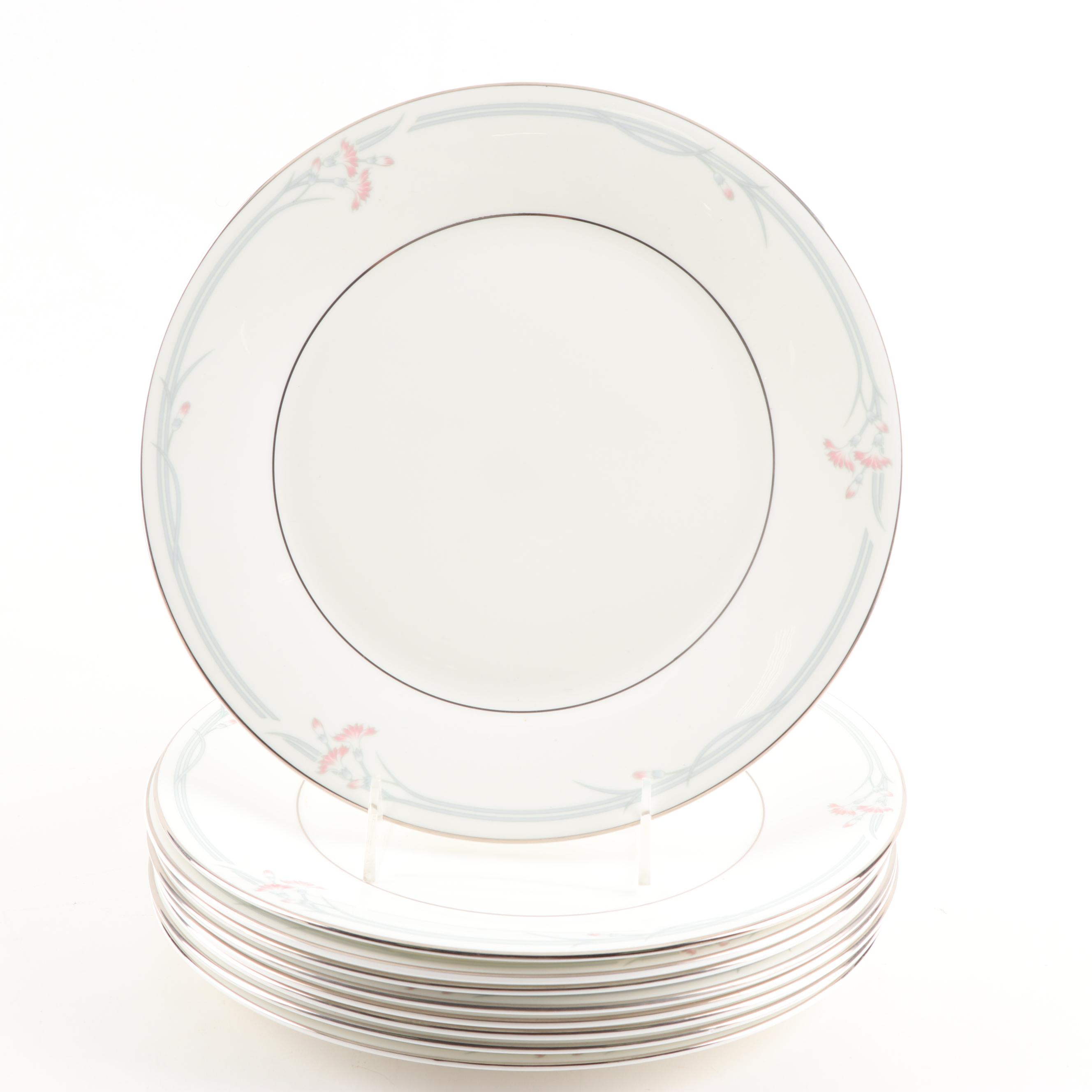 Royal Doulton Bone China Dinnerware "Carnation" Pattern, 1983-1998