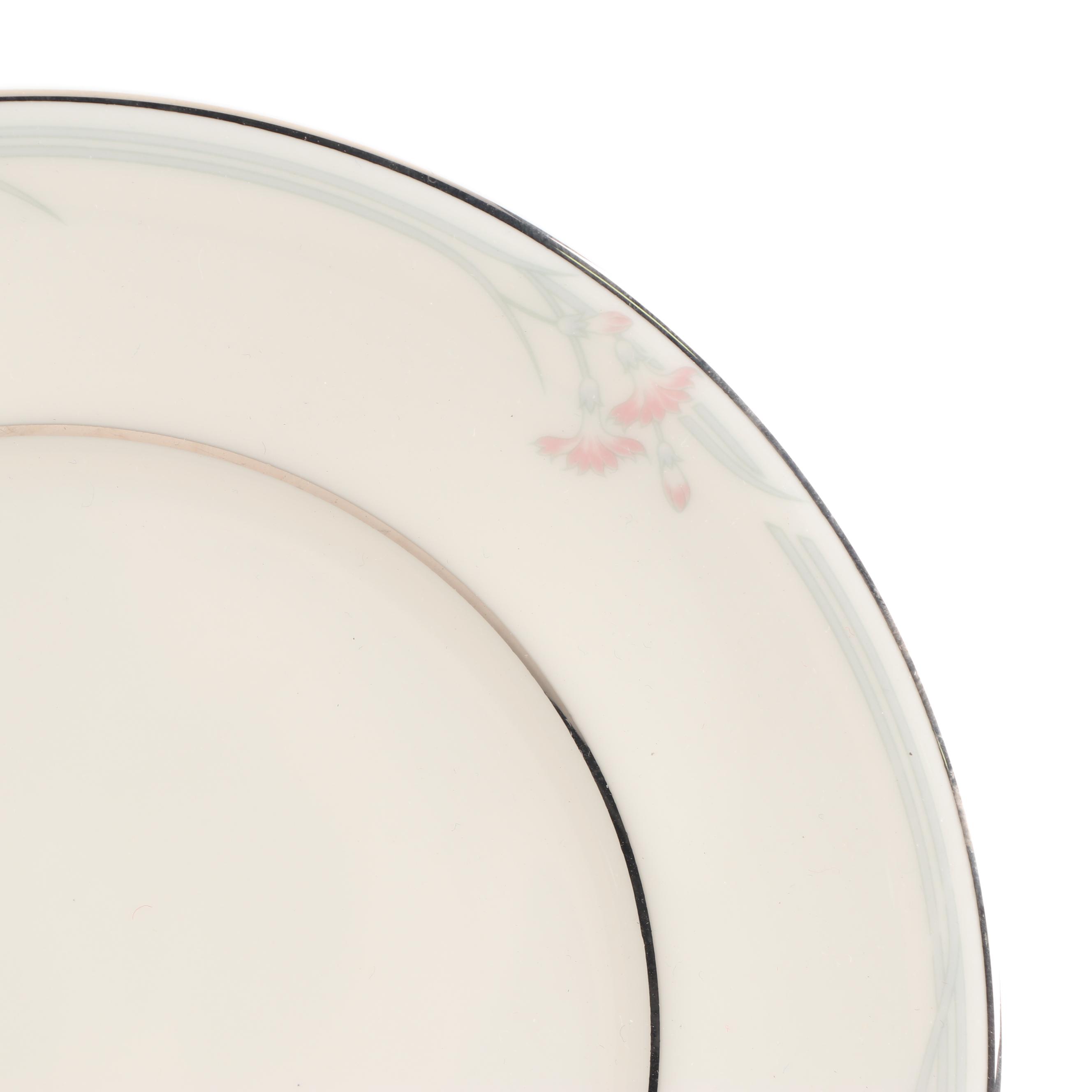 Royal Doulton Bone China Dinnerware "Carnation" Pattern, 1983-1998