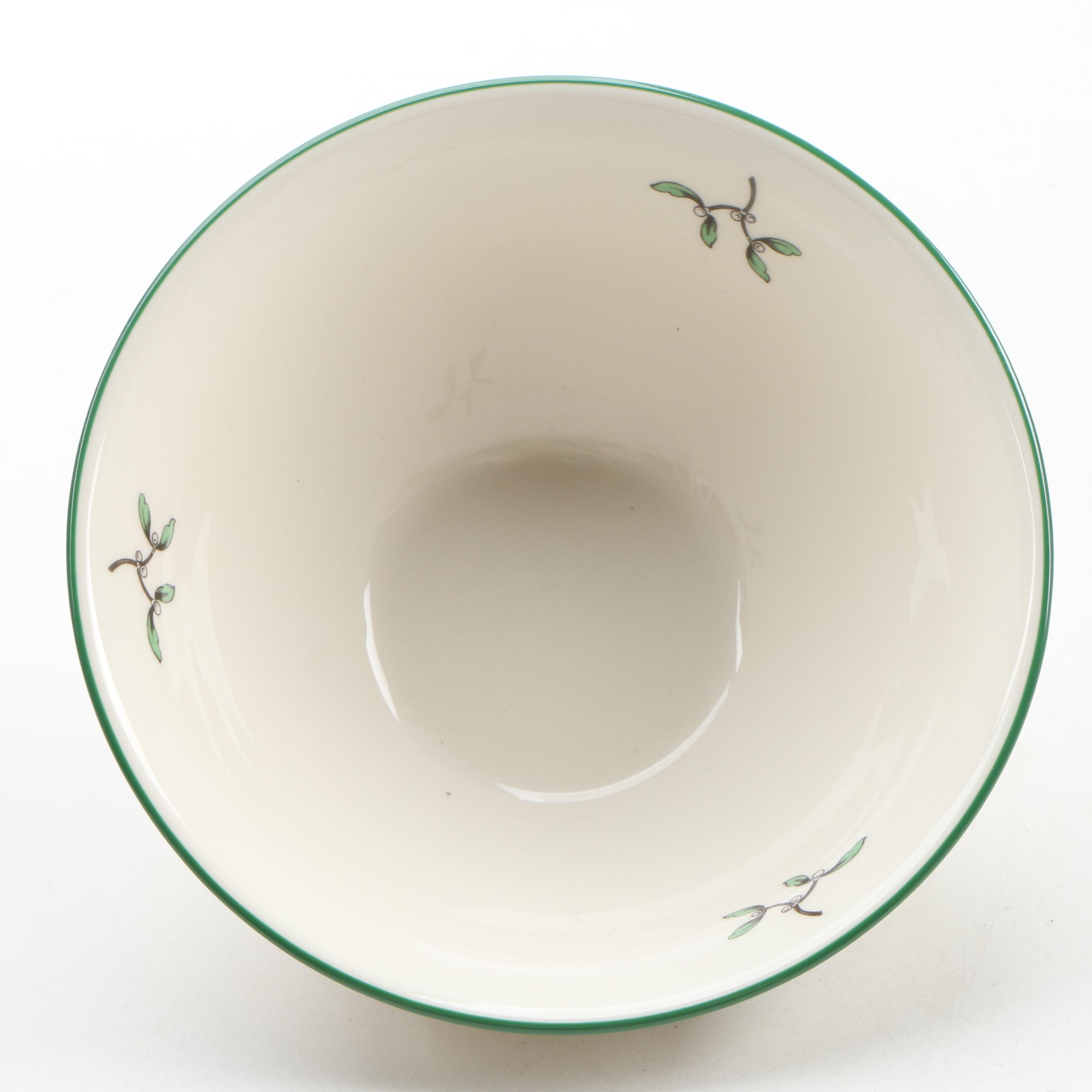 Spode "Christmas Tree" Serveware, Teapot, and Collector Plates