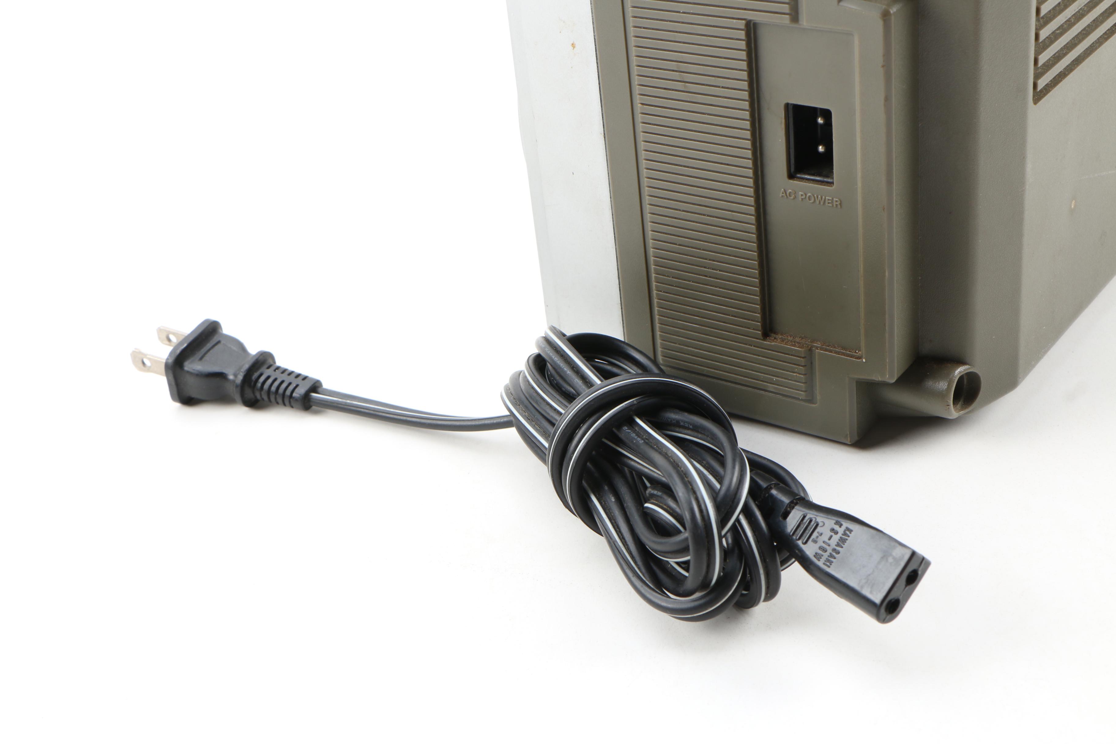 Soundesign 4633 AM/FM Stereo Cassette Recorder Boombox, 1980s