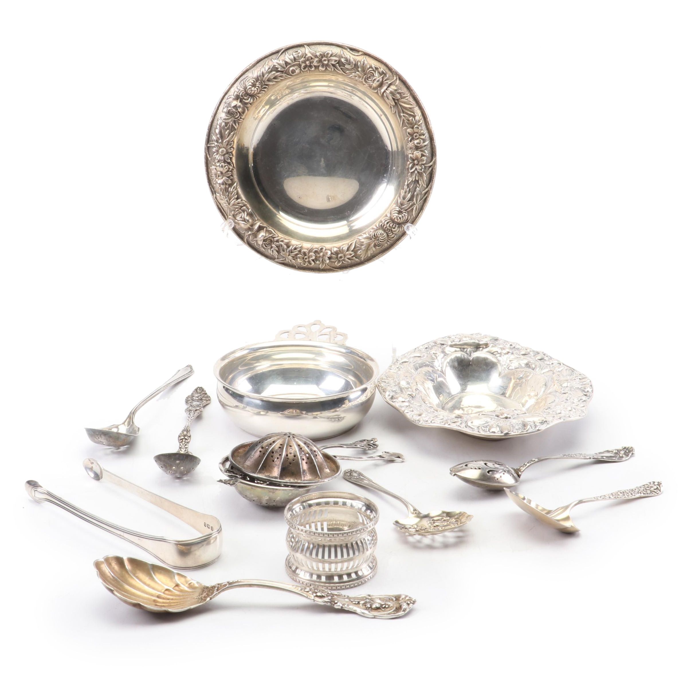 Sterling Silver Serveware and Table Decor Featuring S. Kirk & Son