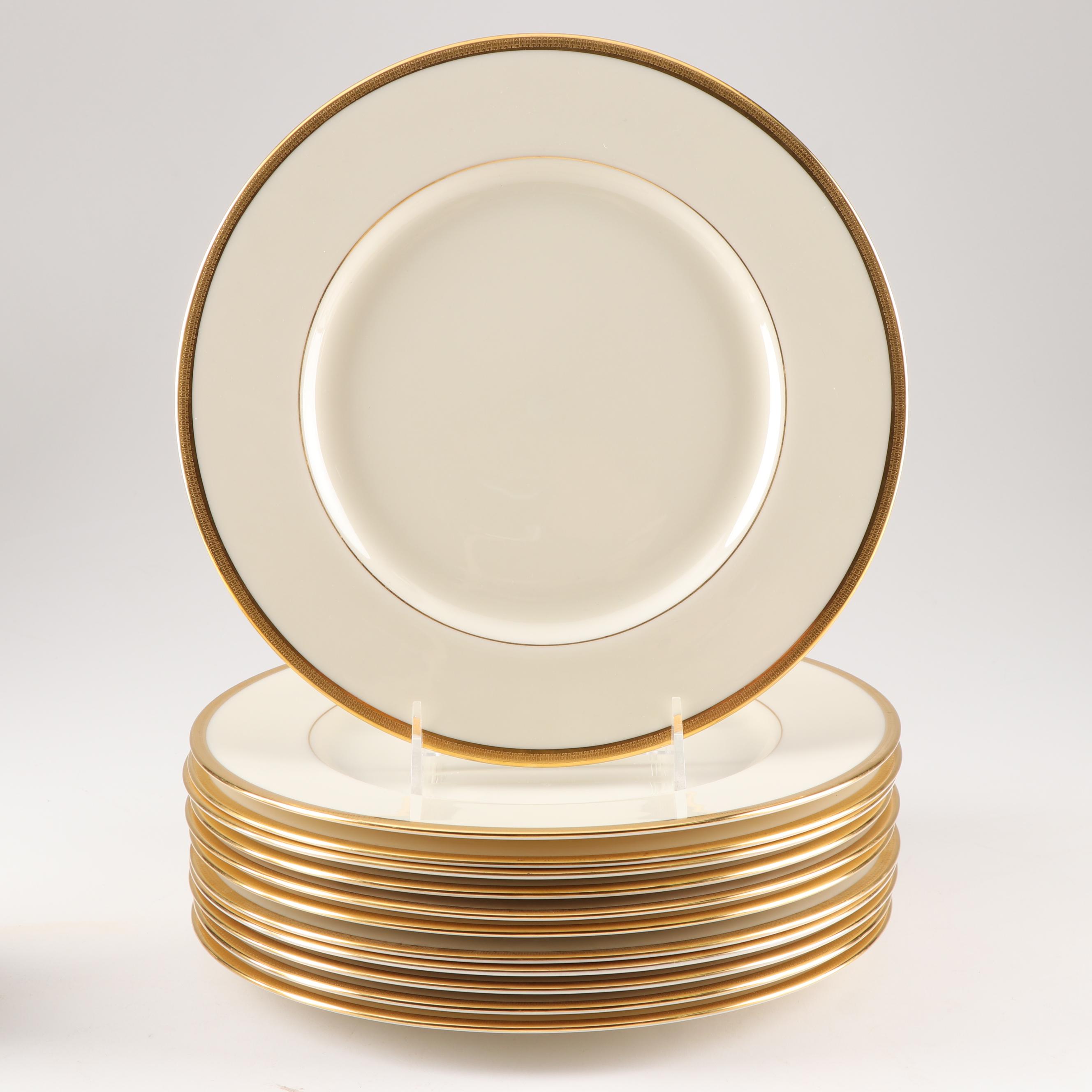 Lenox "Tuxedo" Pattern China Dinnerware, 1955-Current