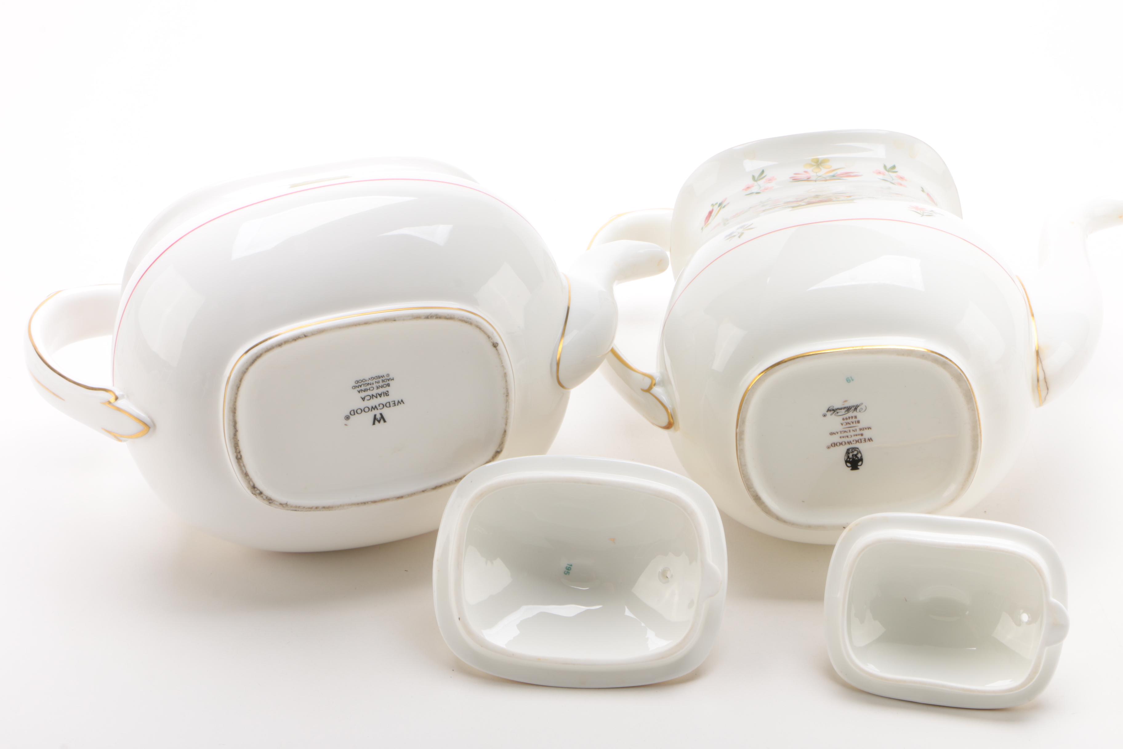 Wedgwood "Bianca" Williamsburg Collection Bone China Dinnerware and