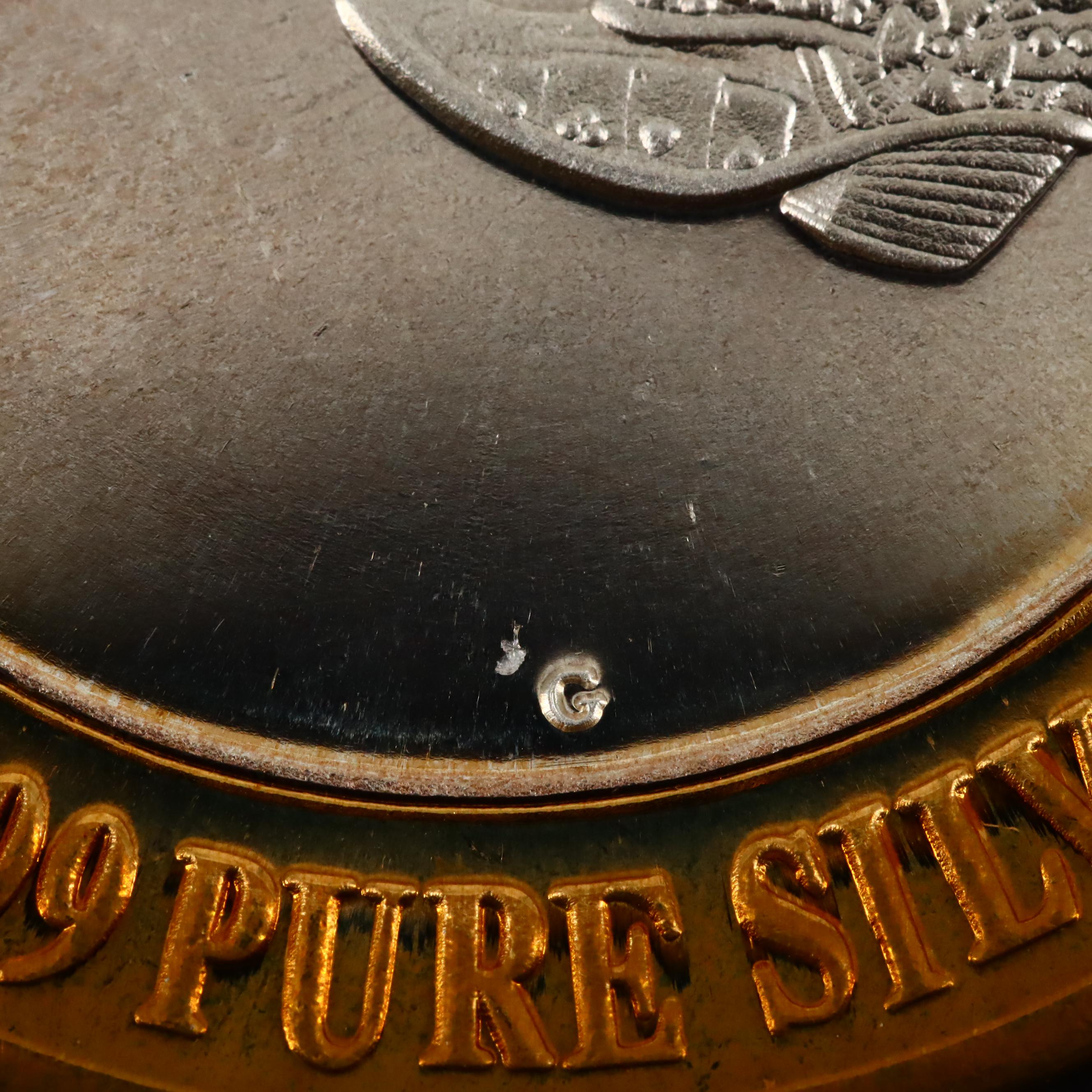 Limited Edition .999 Silver $10 Gaming Token from Boomtown Casino