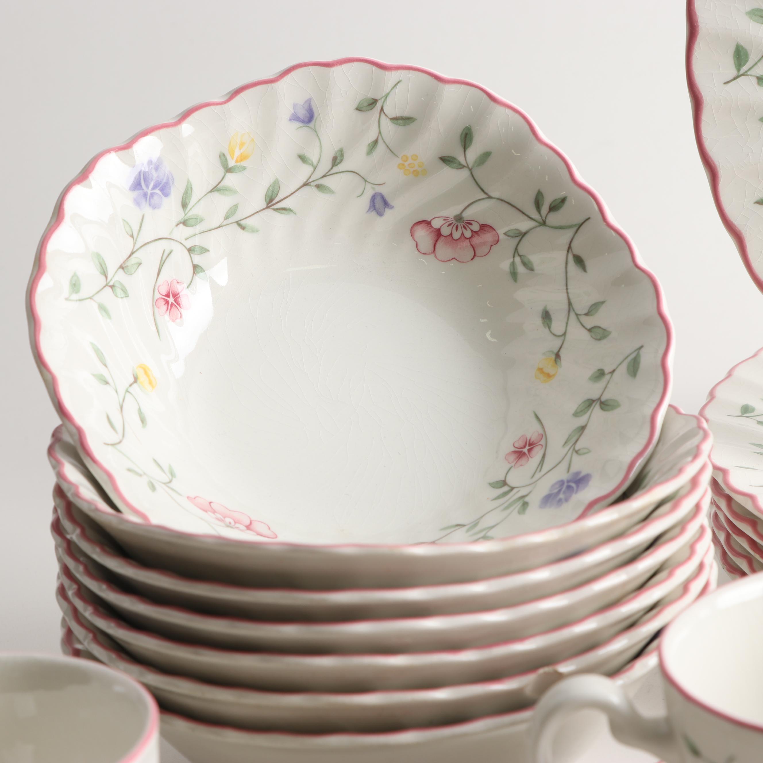 Johnson Brothers "Summer Chintz" English Earthenware Dinnerware