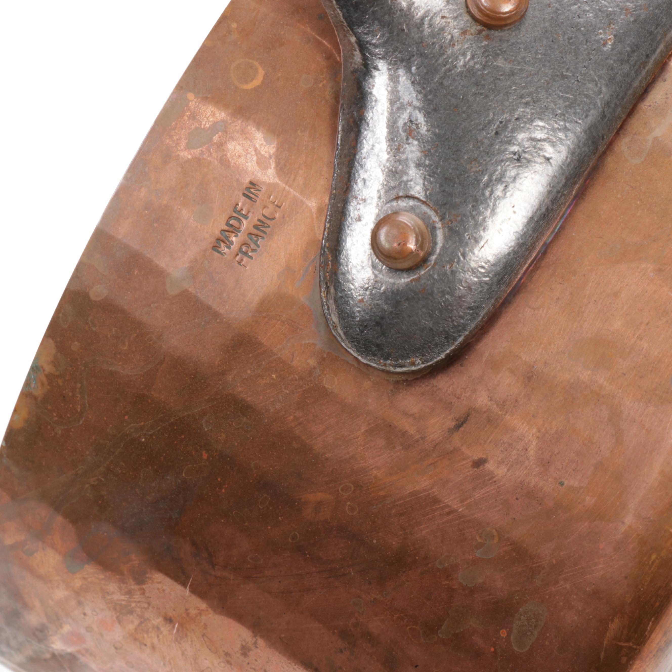 Copper Cookware Including Mauviel and The Design Store France