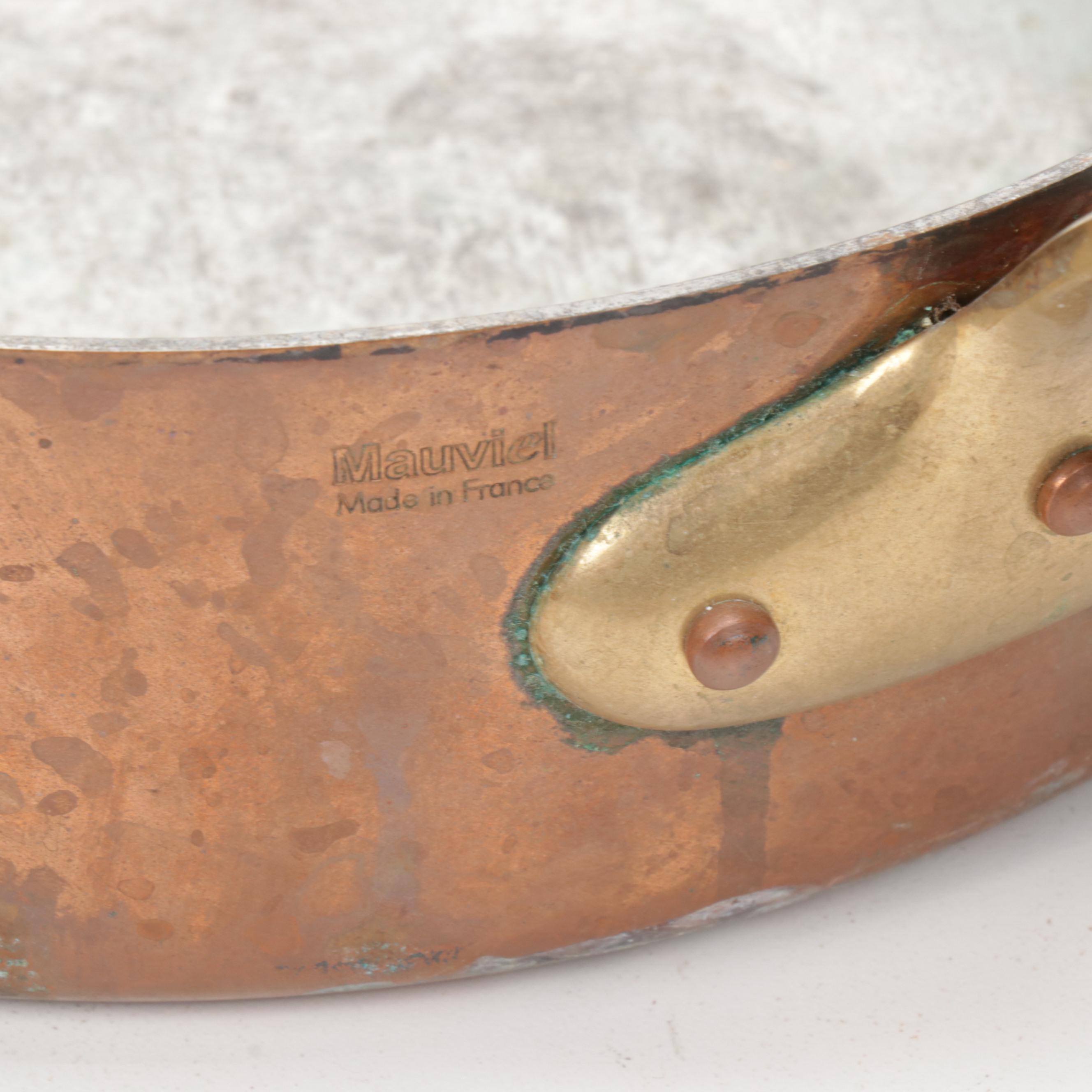 Copper Cookware Including Mauviel and The Design Store France