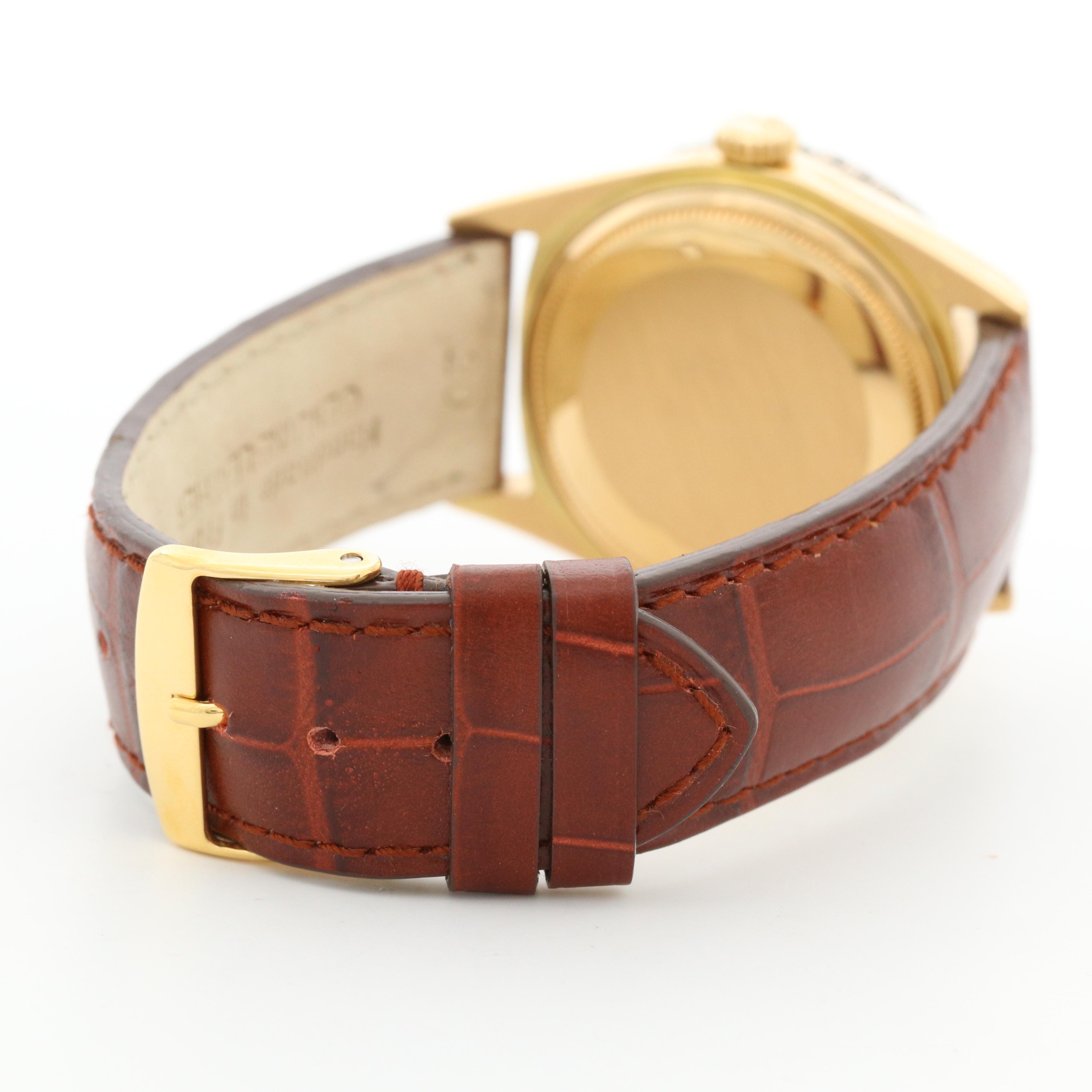 Rolex Day - Date 18K Gold and 2.21 CTW Diamond Watch