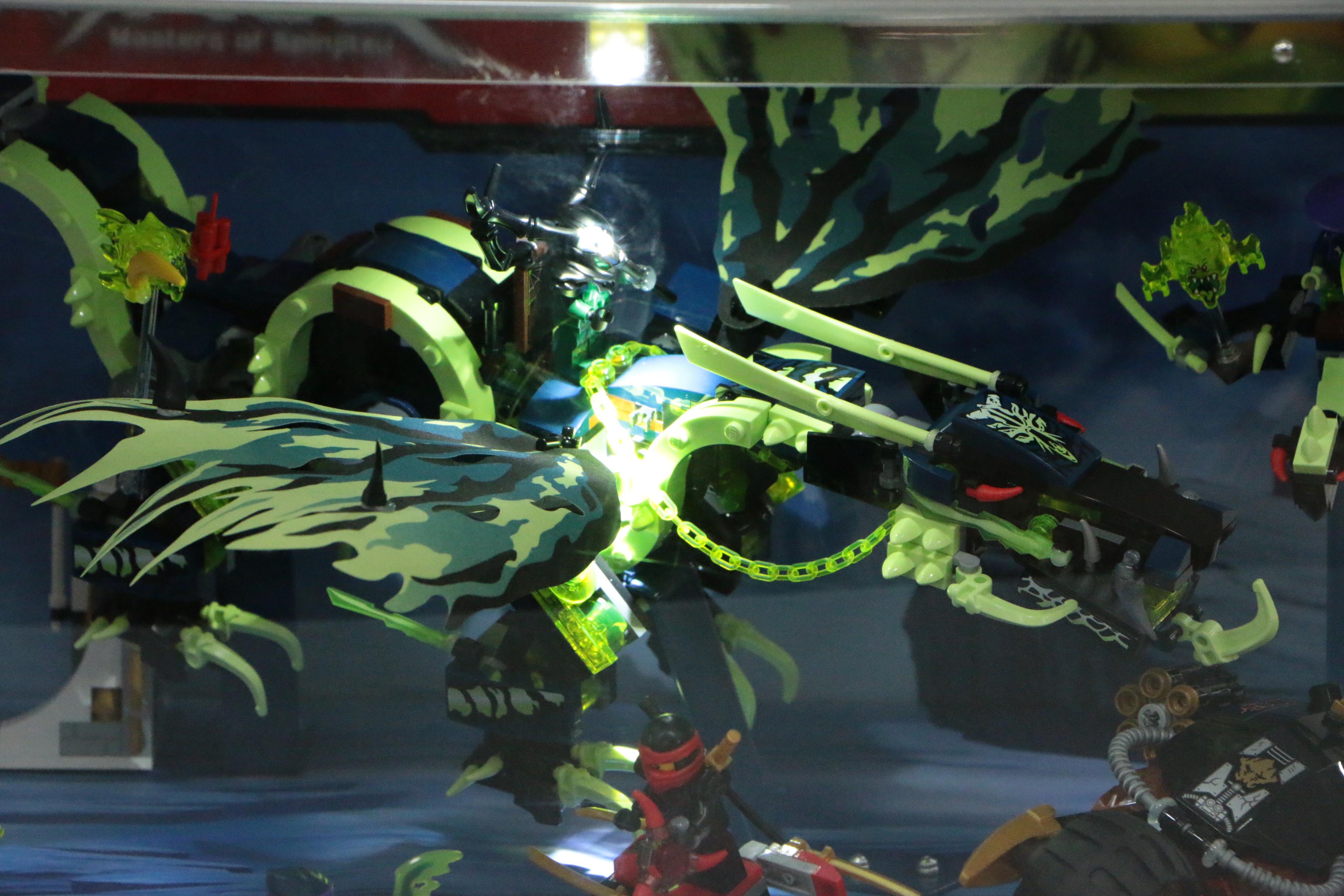 LEGO Ninjago: Masters of Spinjitzu Sets Retail Display