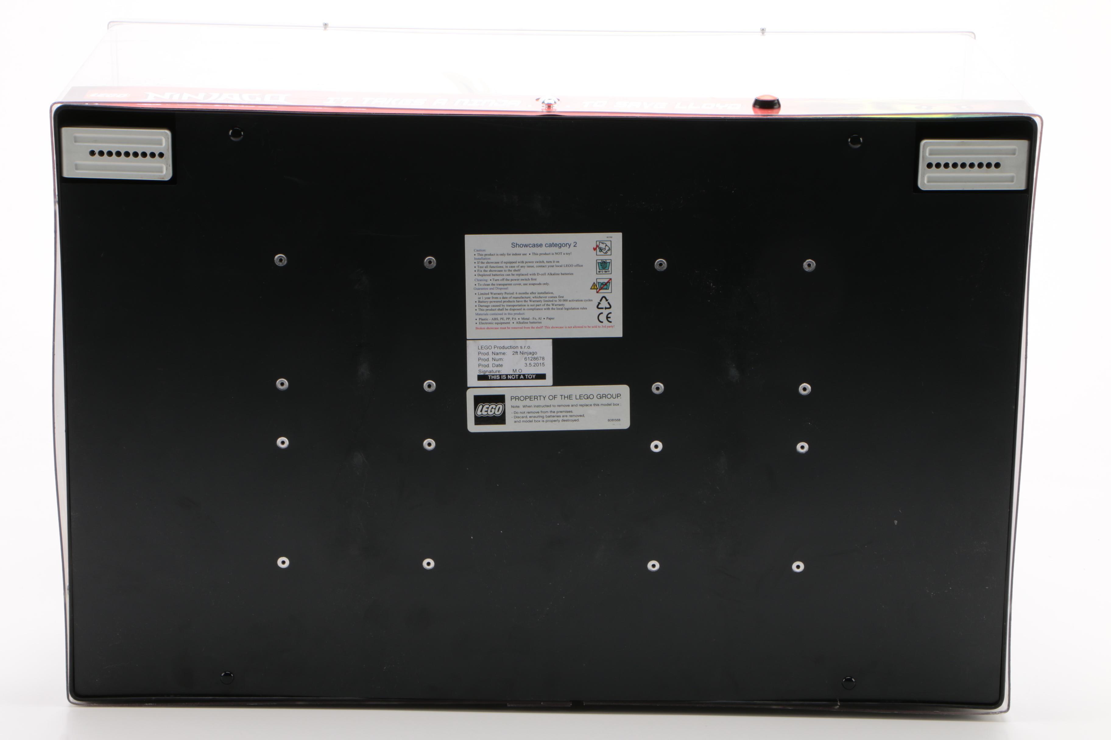 LEGO Ninjago: Masters of Spinjitzu Sets Retail Display