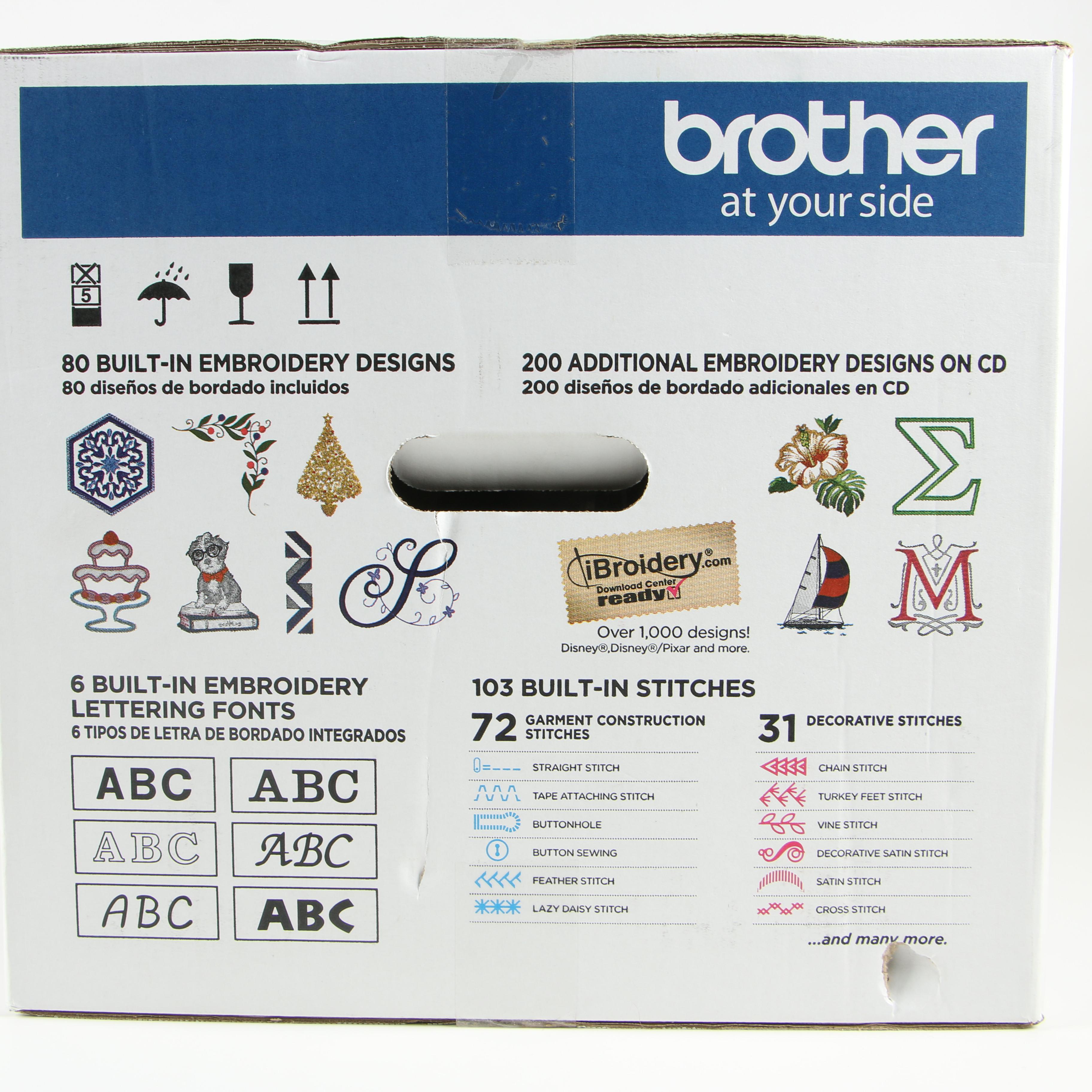 Brother SE625 Combination Computerized Embroidery and Sewing Machine