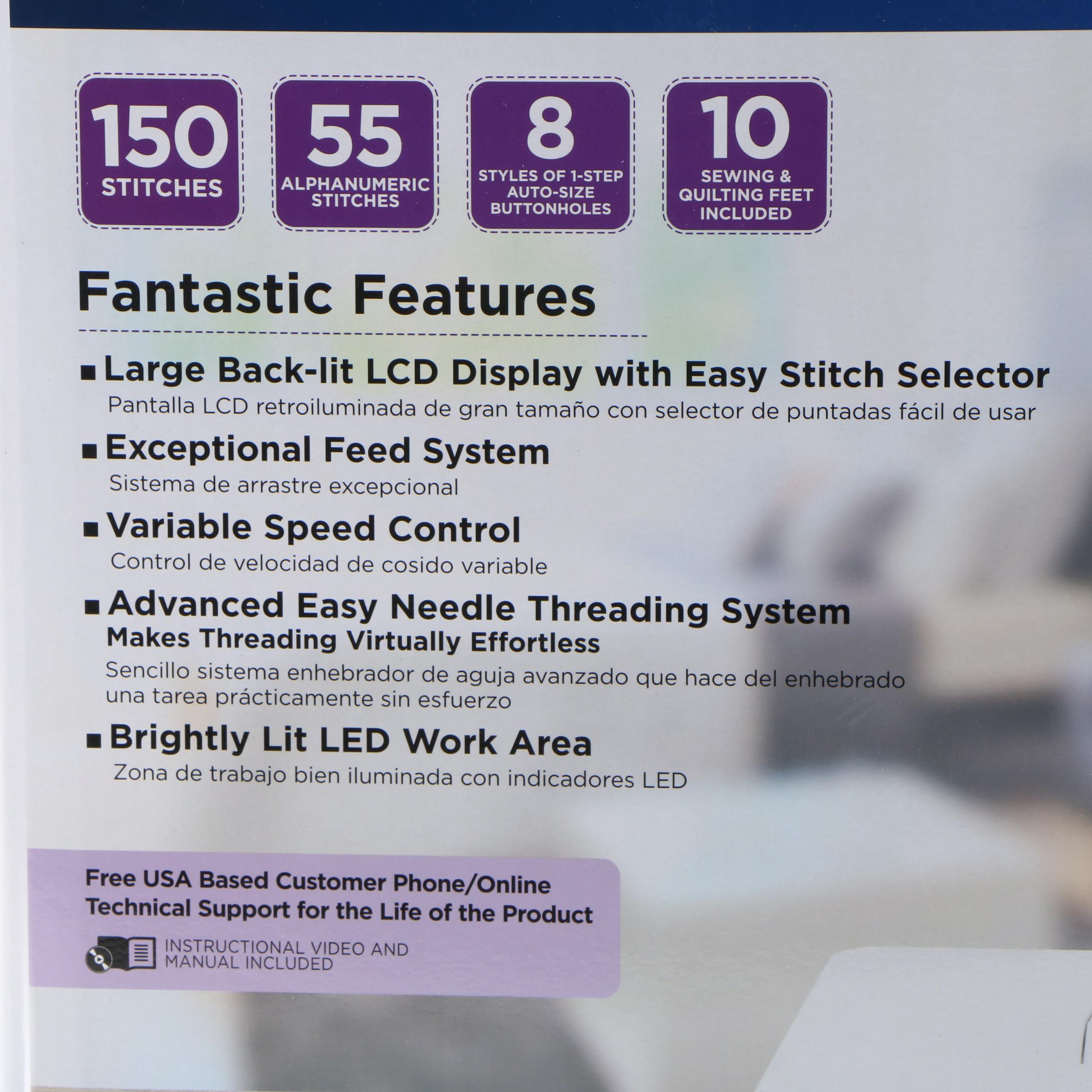 Brother SQ9285 Computerized Sewing and Quilting Machine