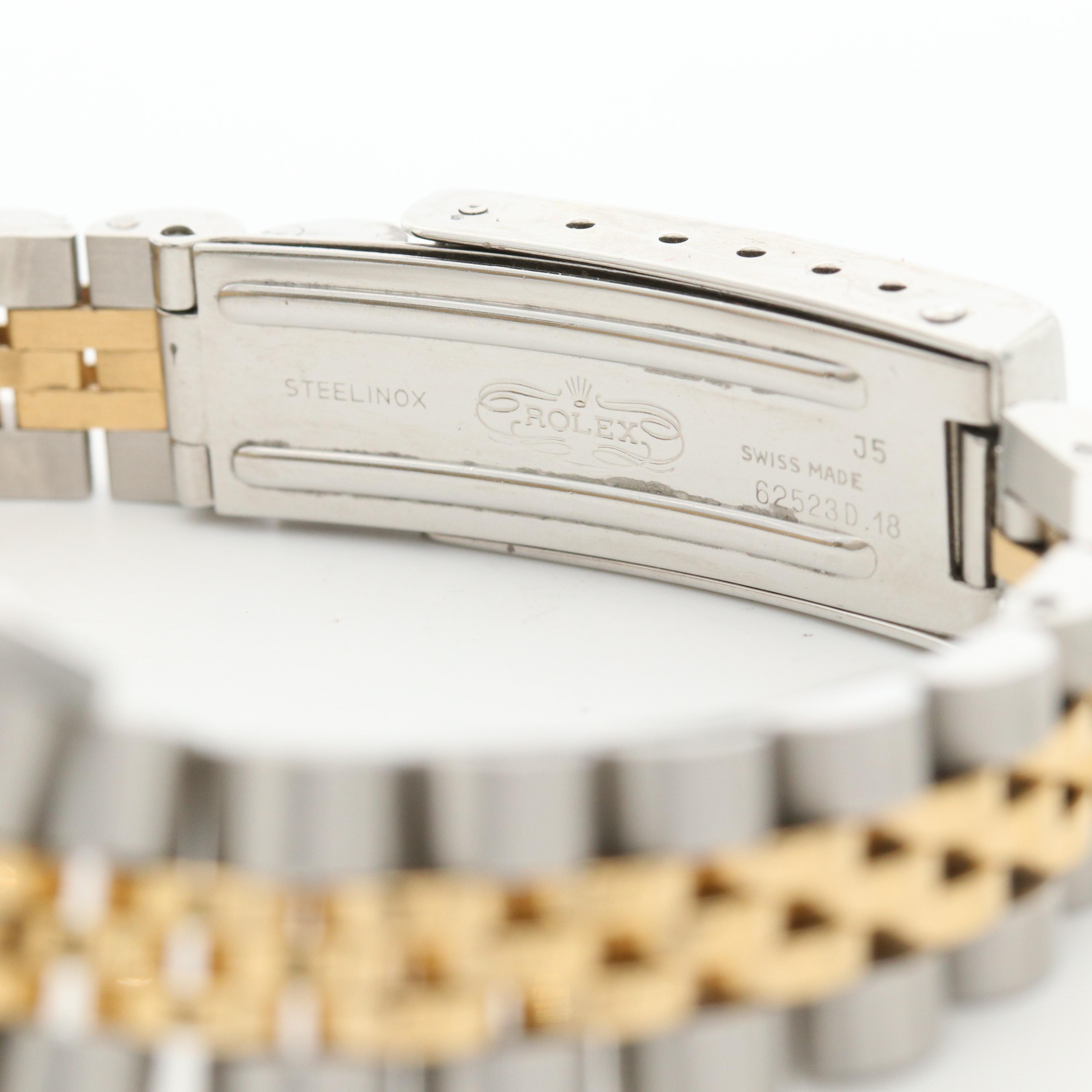 Rolex Oyster Perpetual 18K Gold and Stainless Steel Watch, 1984