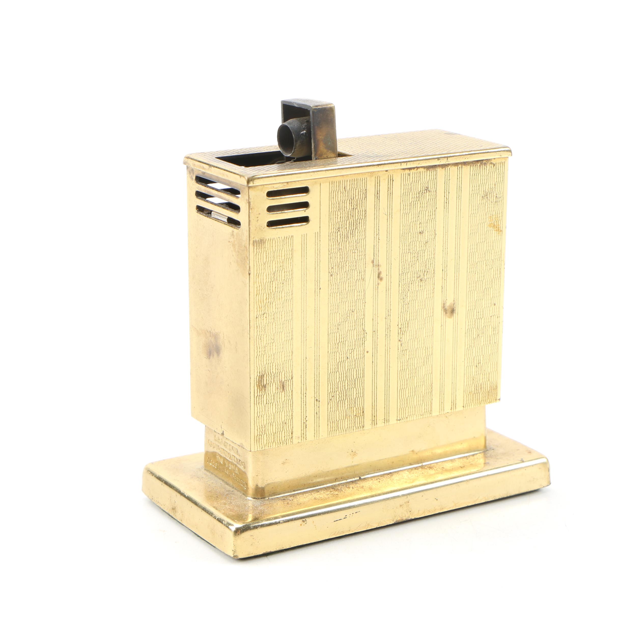 West German Augusta Patent Lift-O-Lite Table Lighter, Circa 1940s