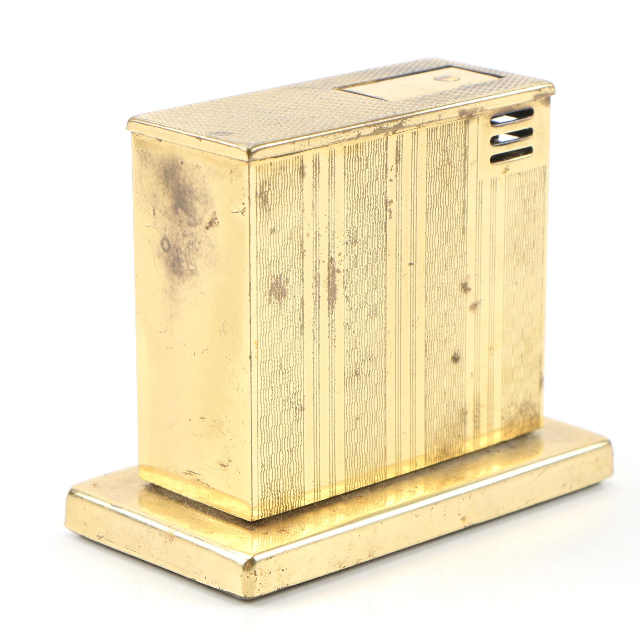 West German Augusta Patent Lift-O-Lite Table Lighter, Circa 1940s