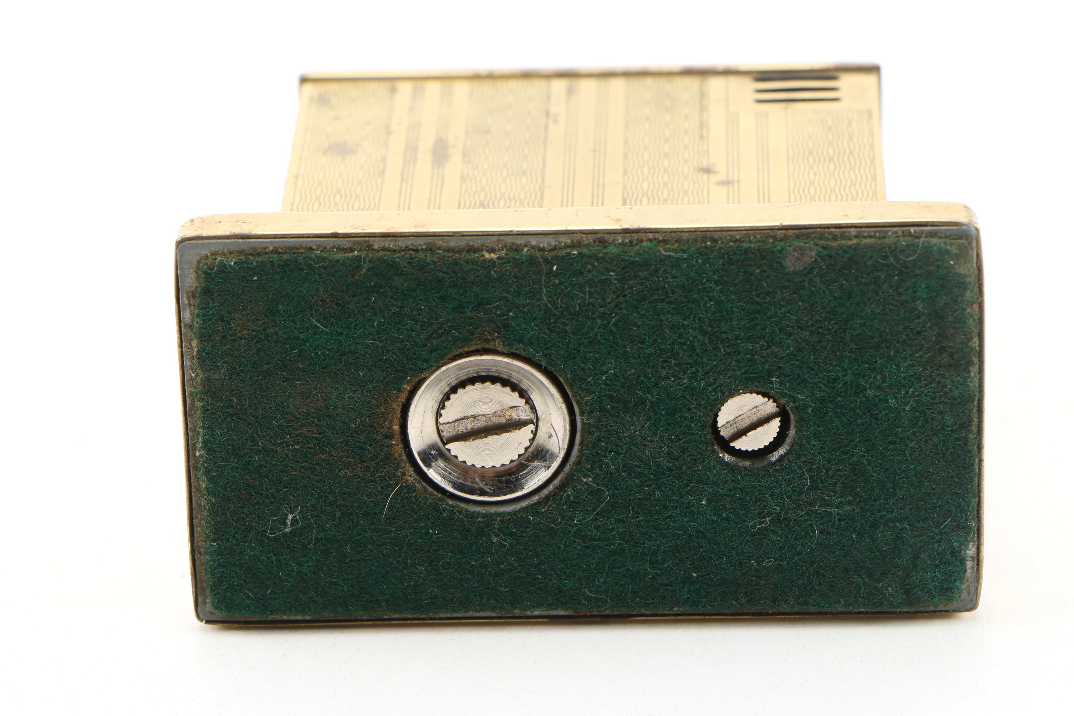 West German Augusta Patent Lift-O-Lite Table Lighter, Circa 1940s