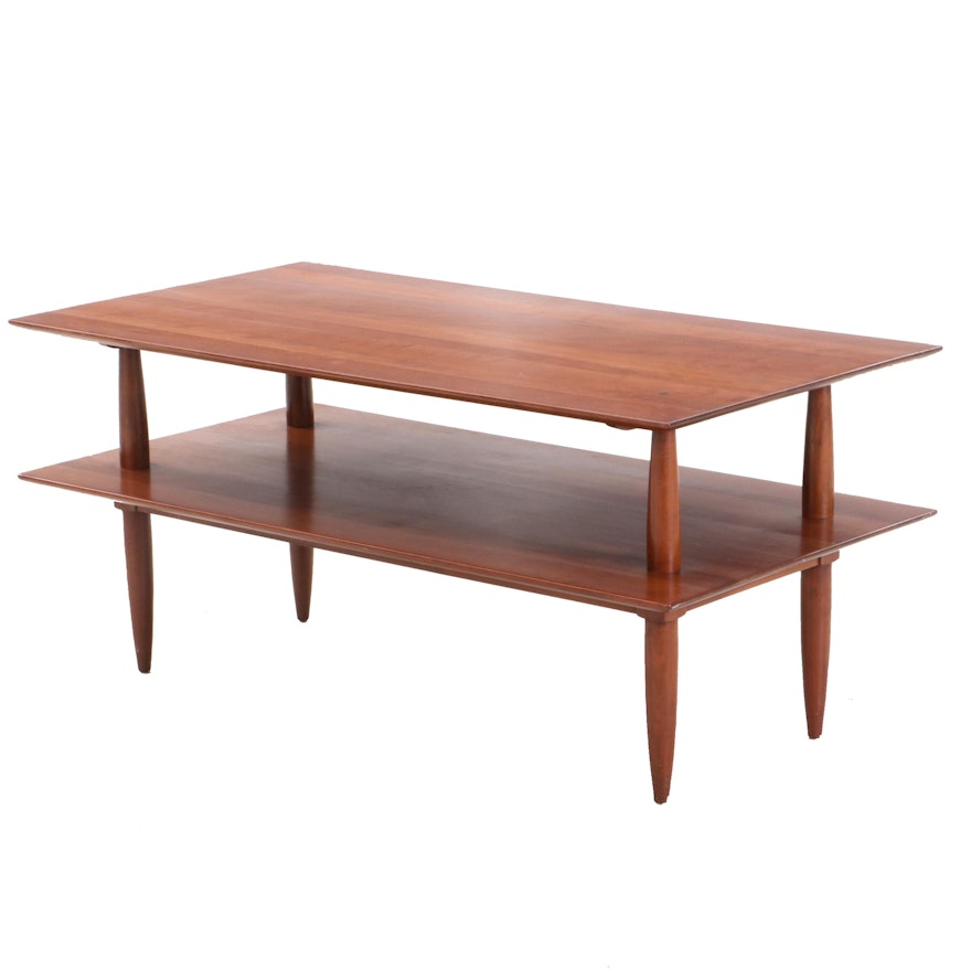 Mid Century Modern Willett Cherry Coffee Table