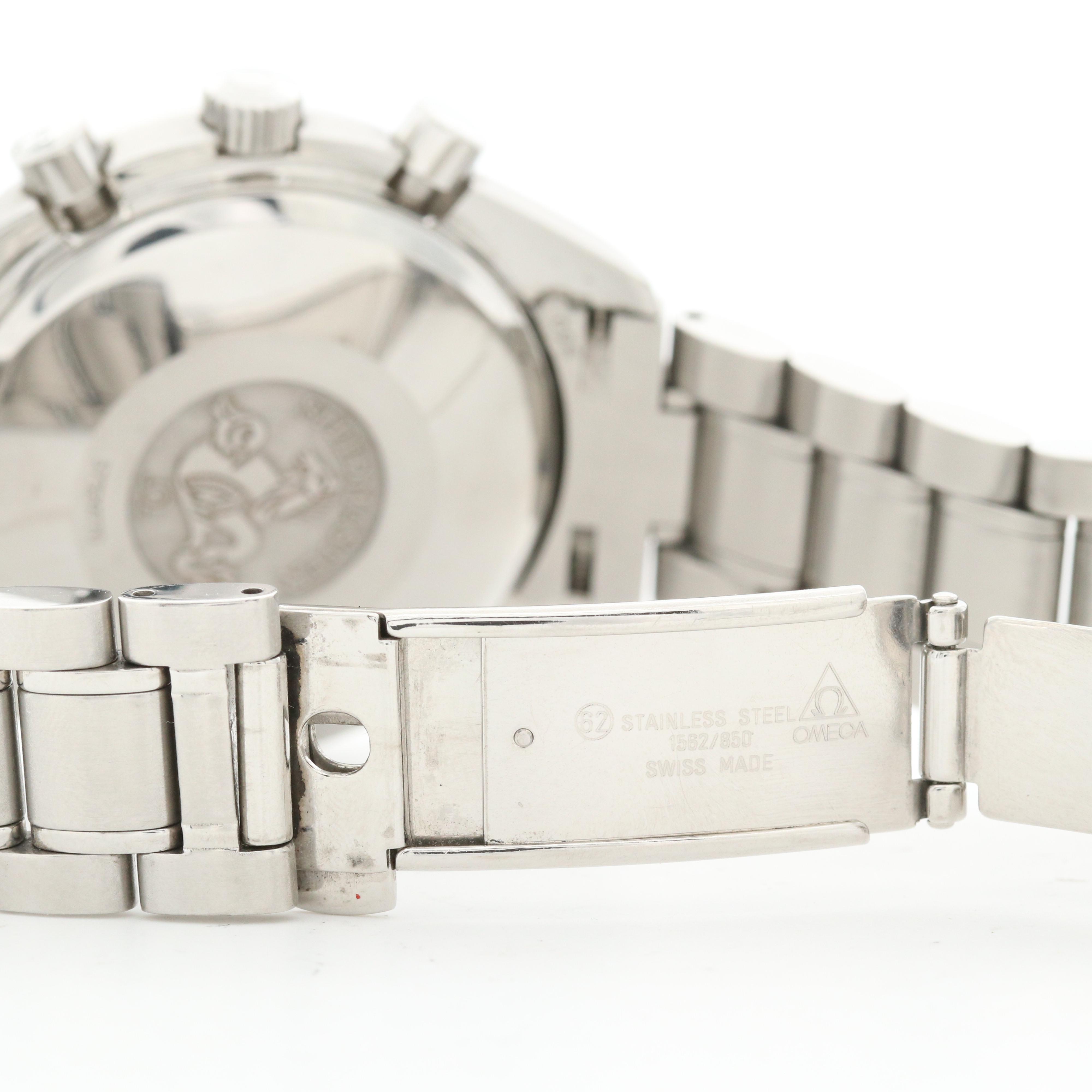 Omega Speedmaster Stainless Steel Automatic Day and Date Watch, Circa 1999