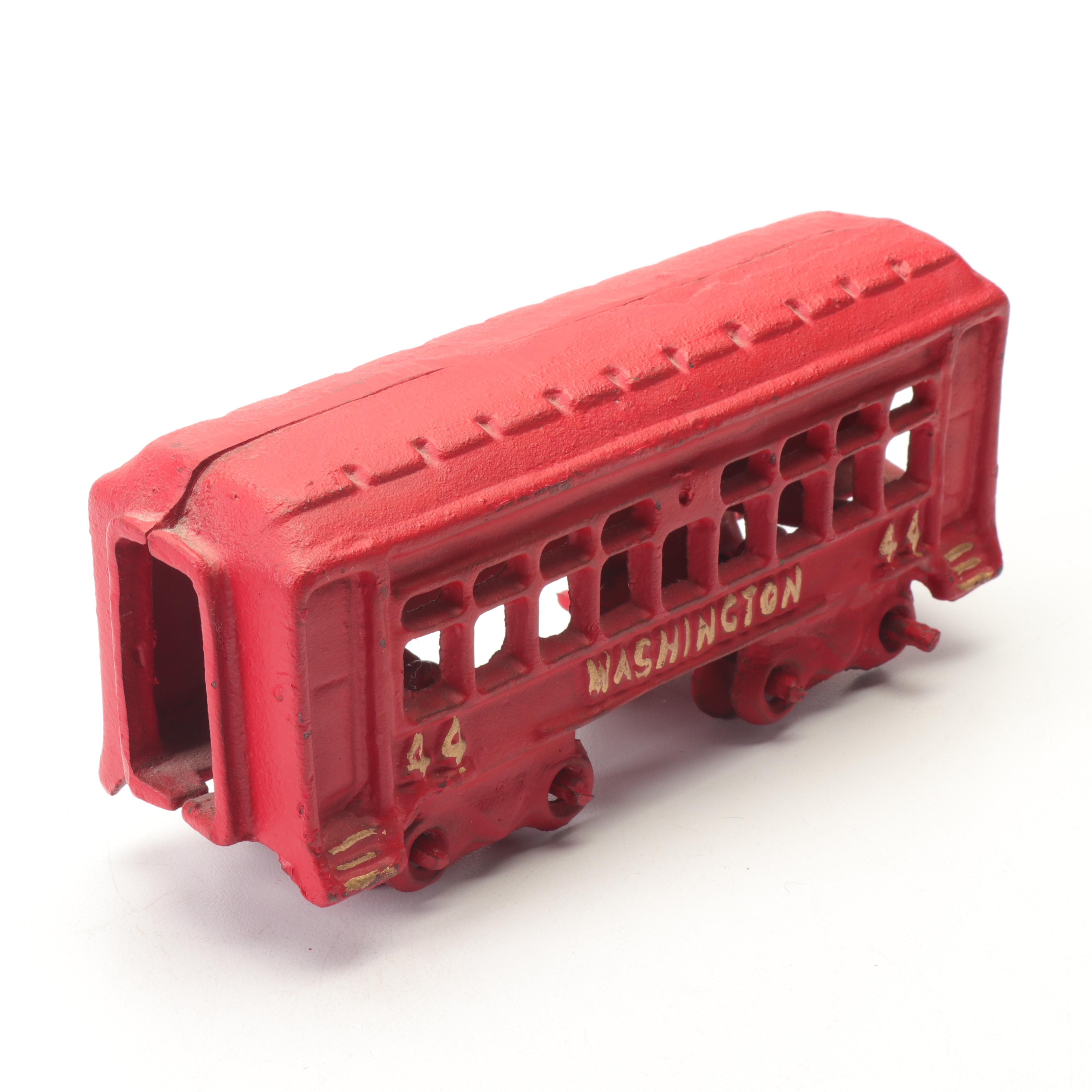 Diecast Washington 44 Train Car
