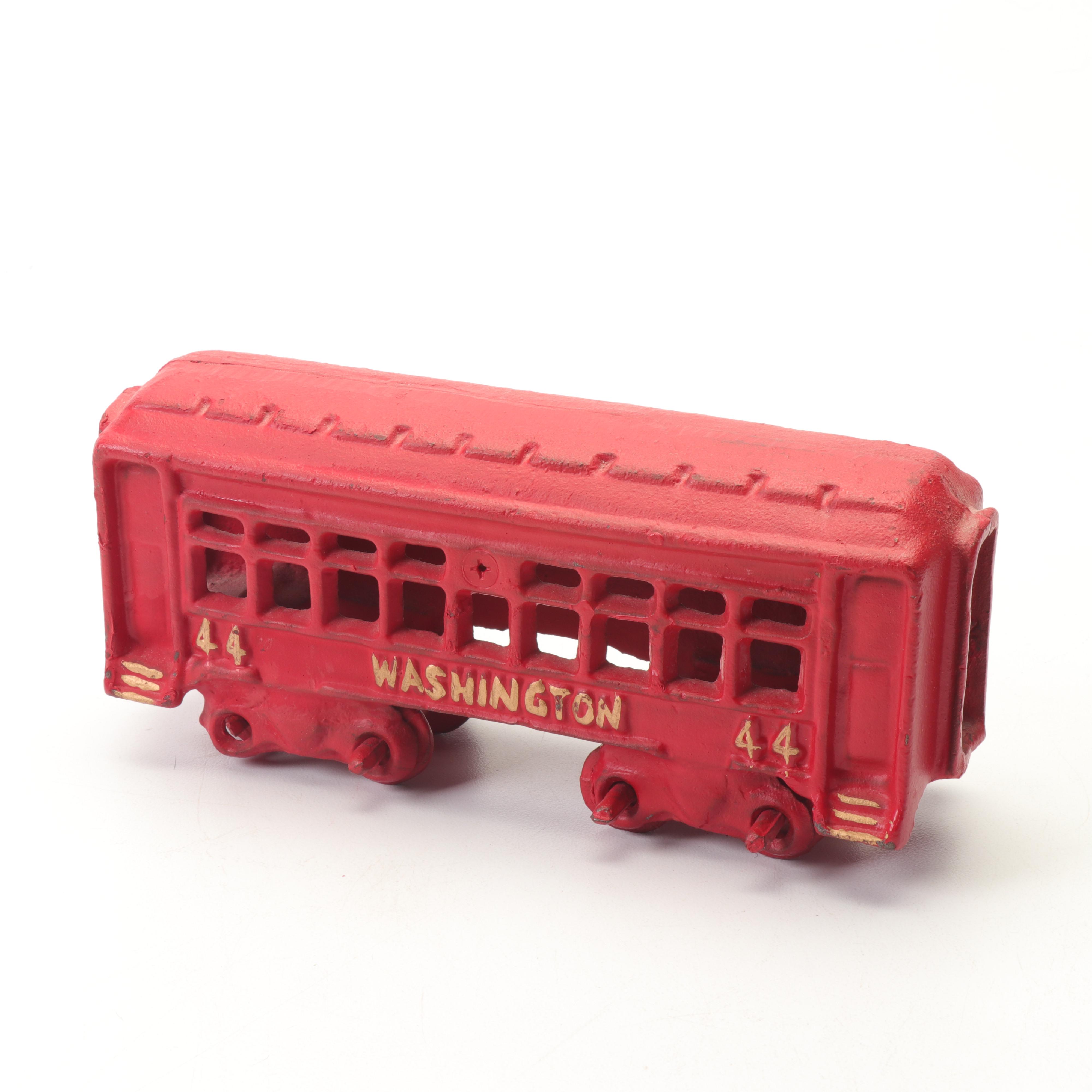 Diecast Washington 44 Train Car
