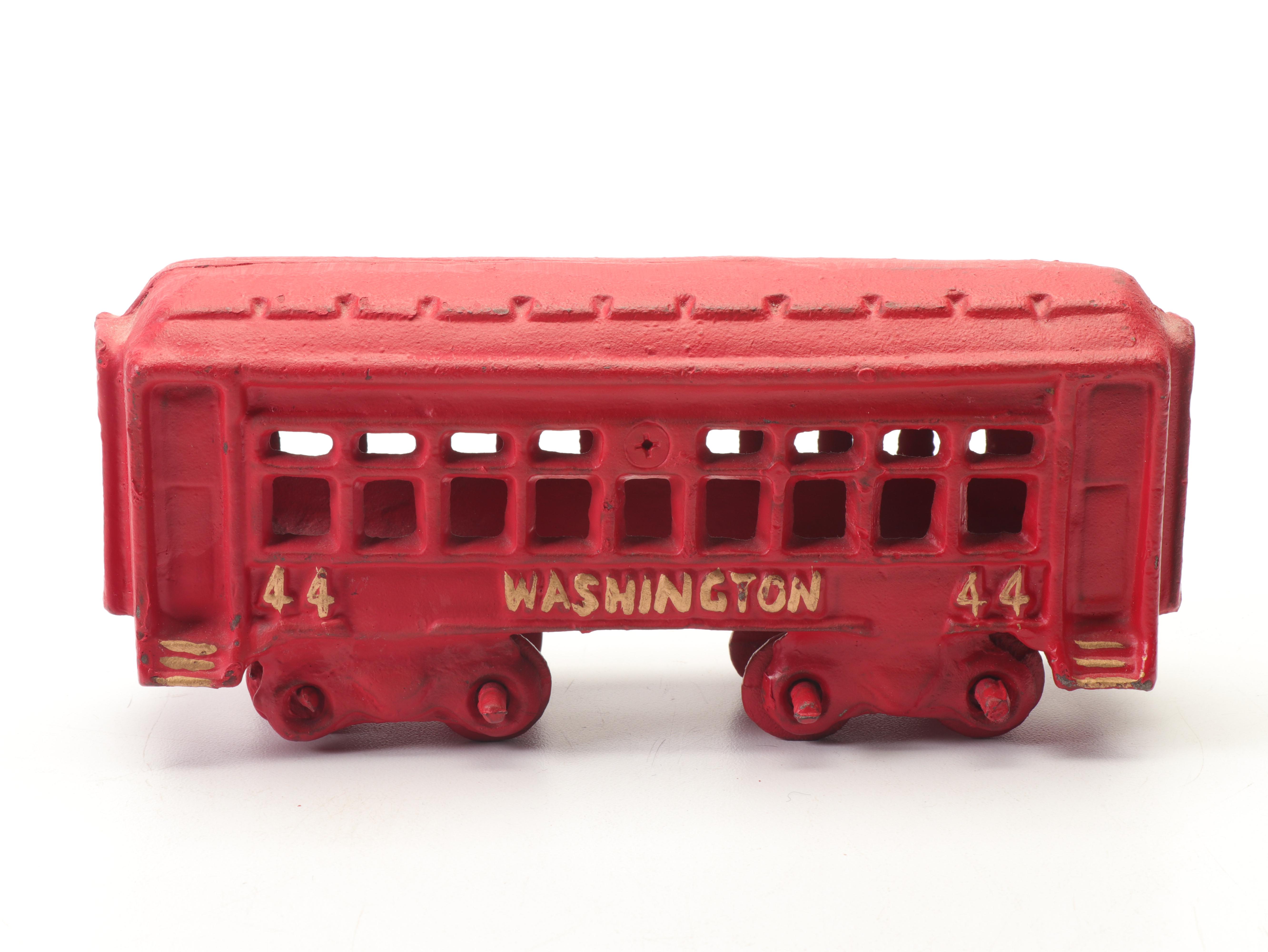 Diecast Washington 44 Train Car