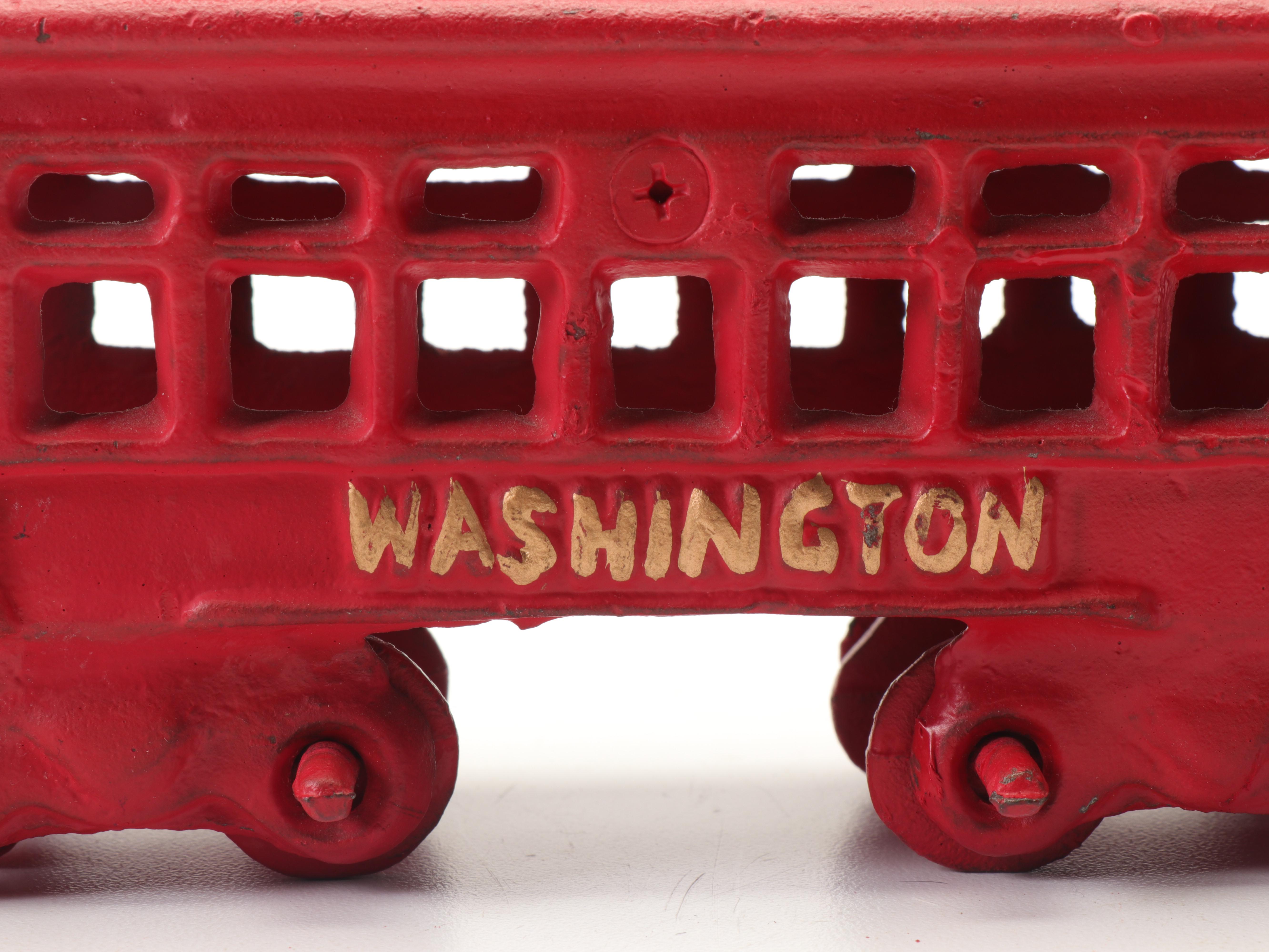 Diecast Washington 44 Train Car