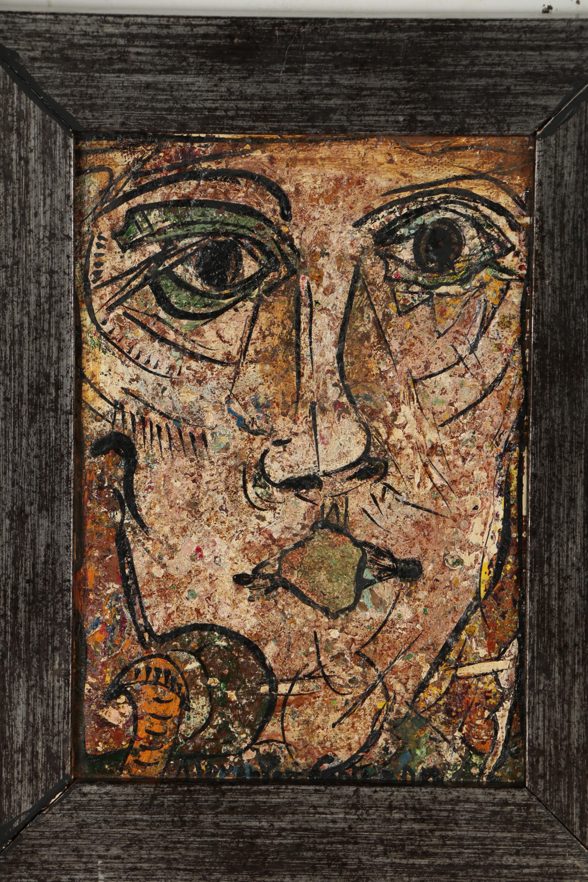 Alexander Gore 2013 Abstract Oil Portrait