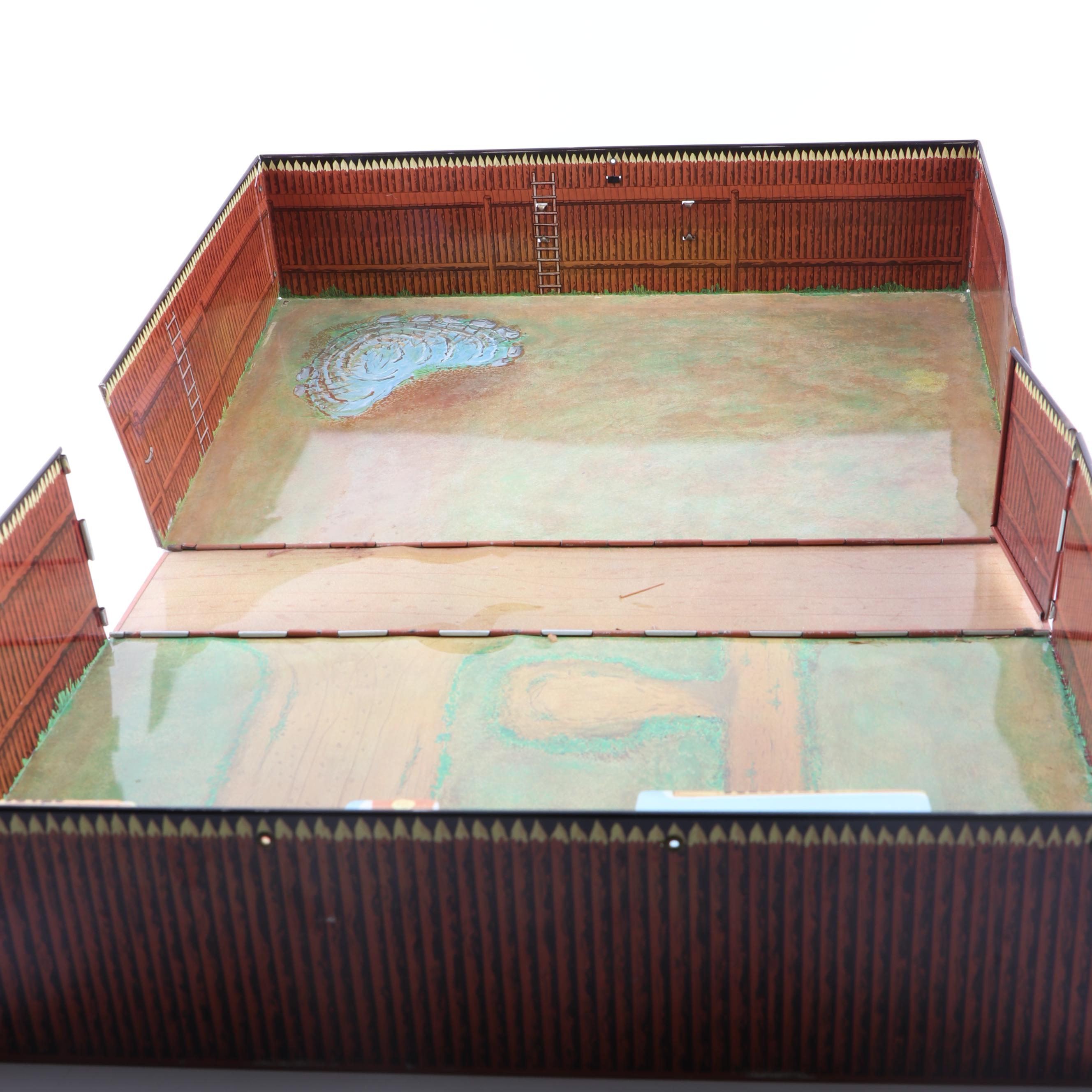 Louis Marx Toys Fort Apache Play Set, 1960s