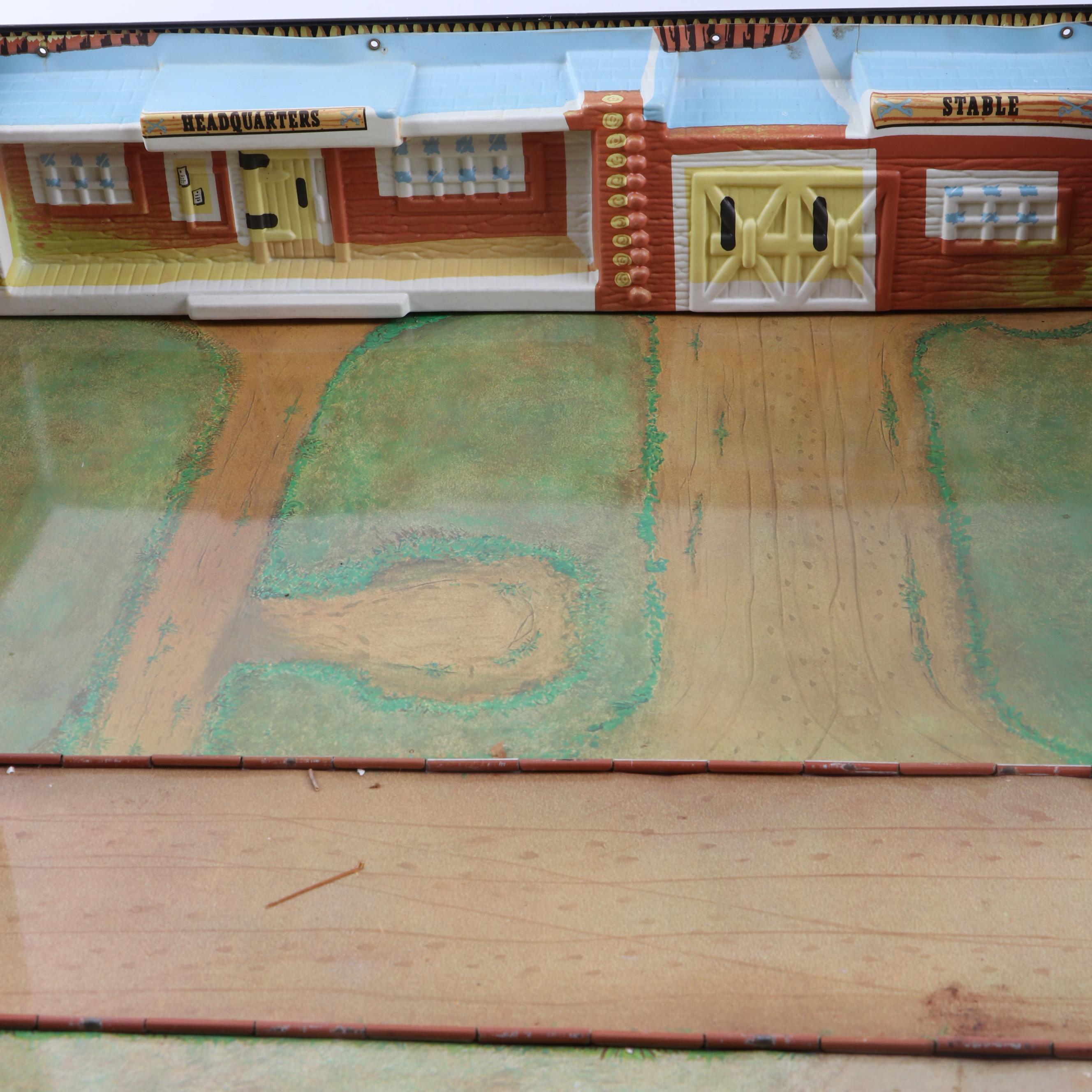 Louis Marx Toys Fort Apache Play Set, 1960s