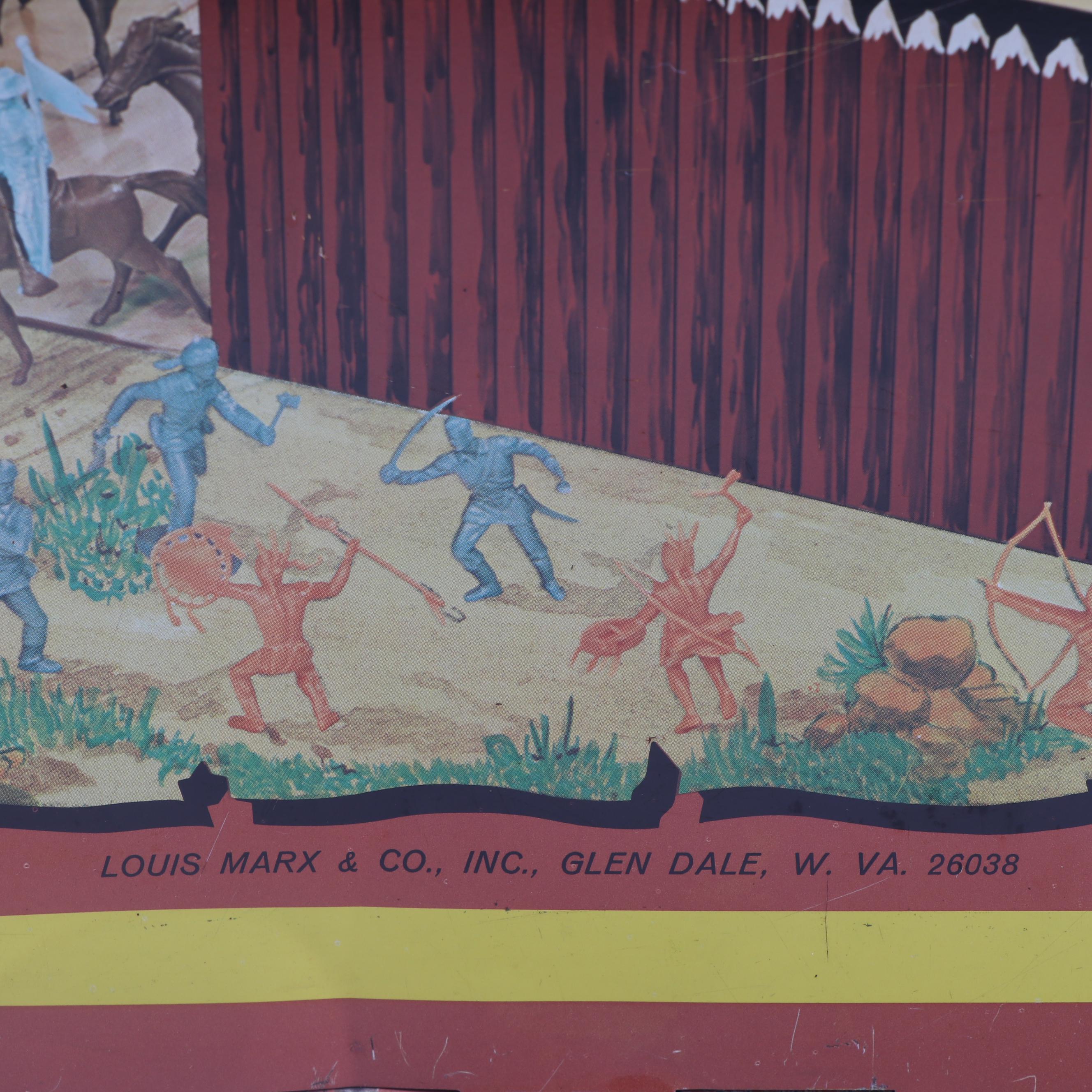 Louis Marx Toys Fort Apache Play Set, 1960s