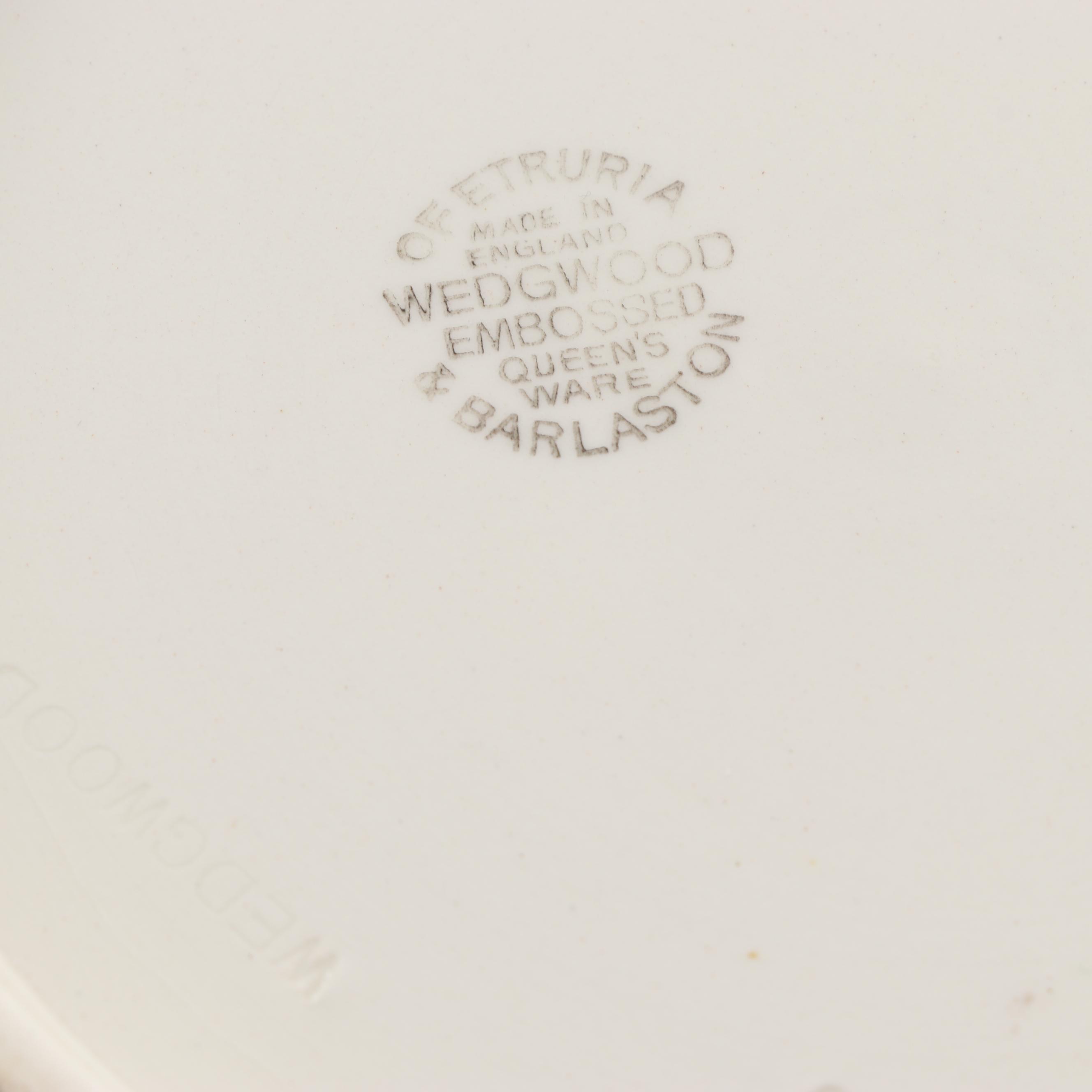 Wedgwood Queensware "Lavender on Cream Color" Candy Dish