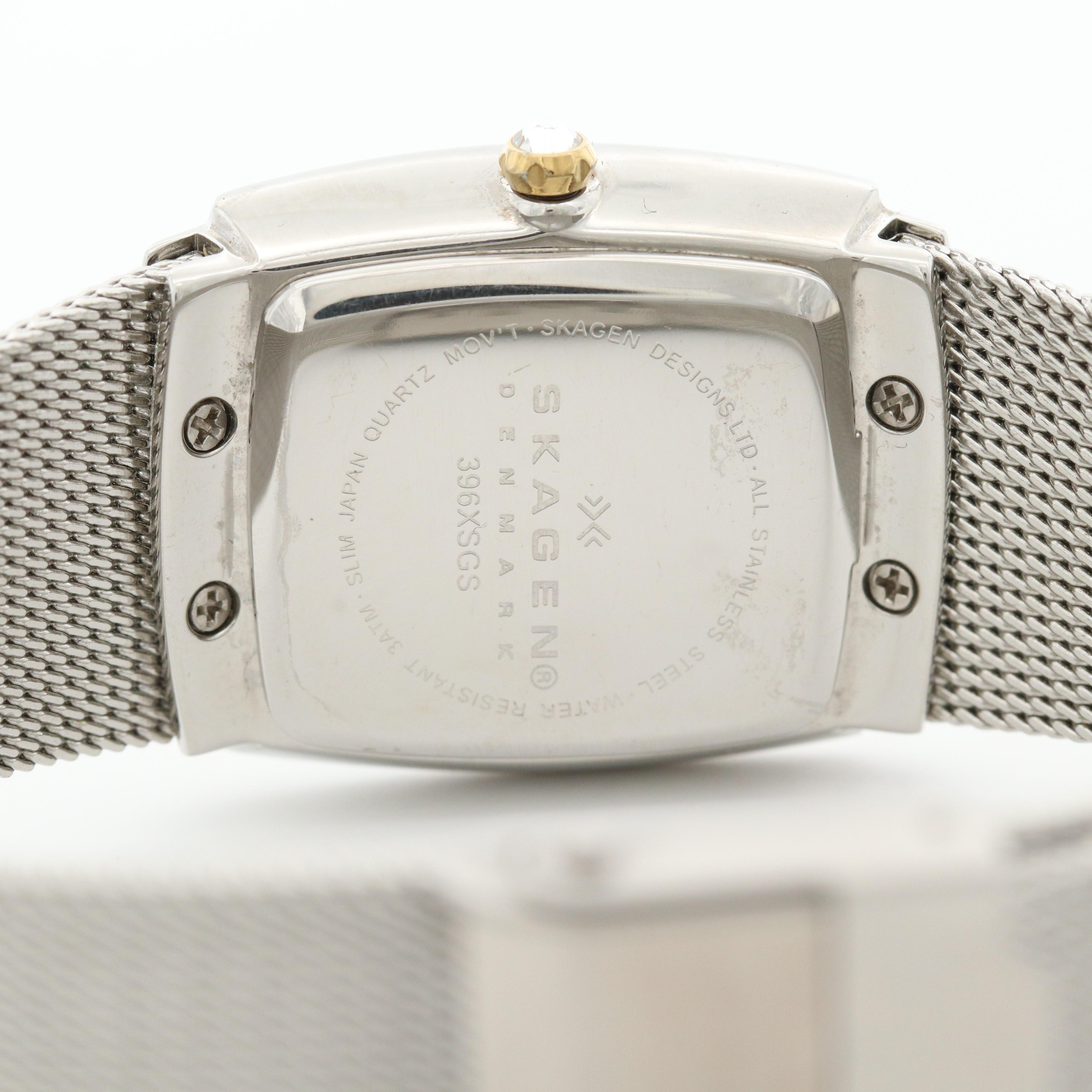 Pair of Skagen Stainless Steel Quartz Watches