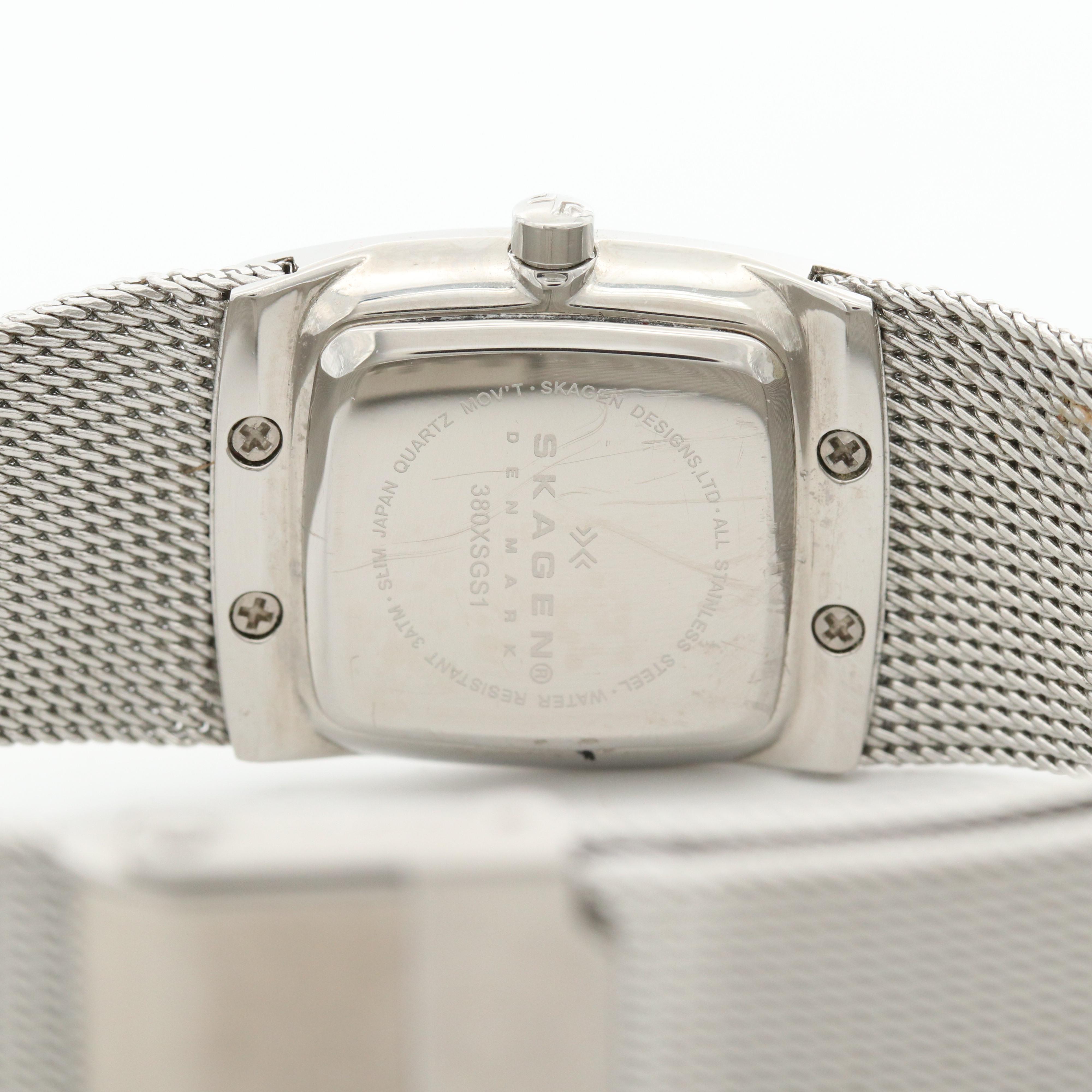 Pair of Skagen Stainless Steel Quartz Watches