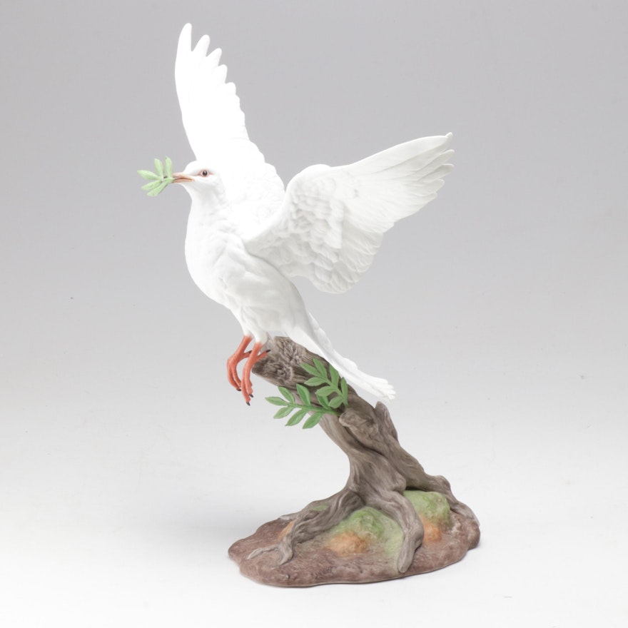 Boehm "Dove of Peace" Limited Edition Porcelain Figurine