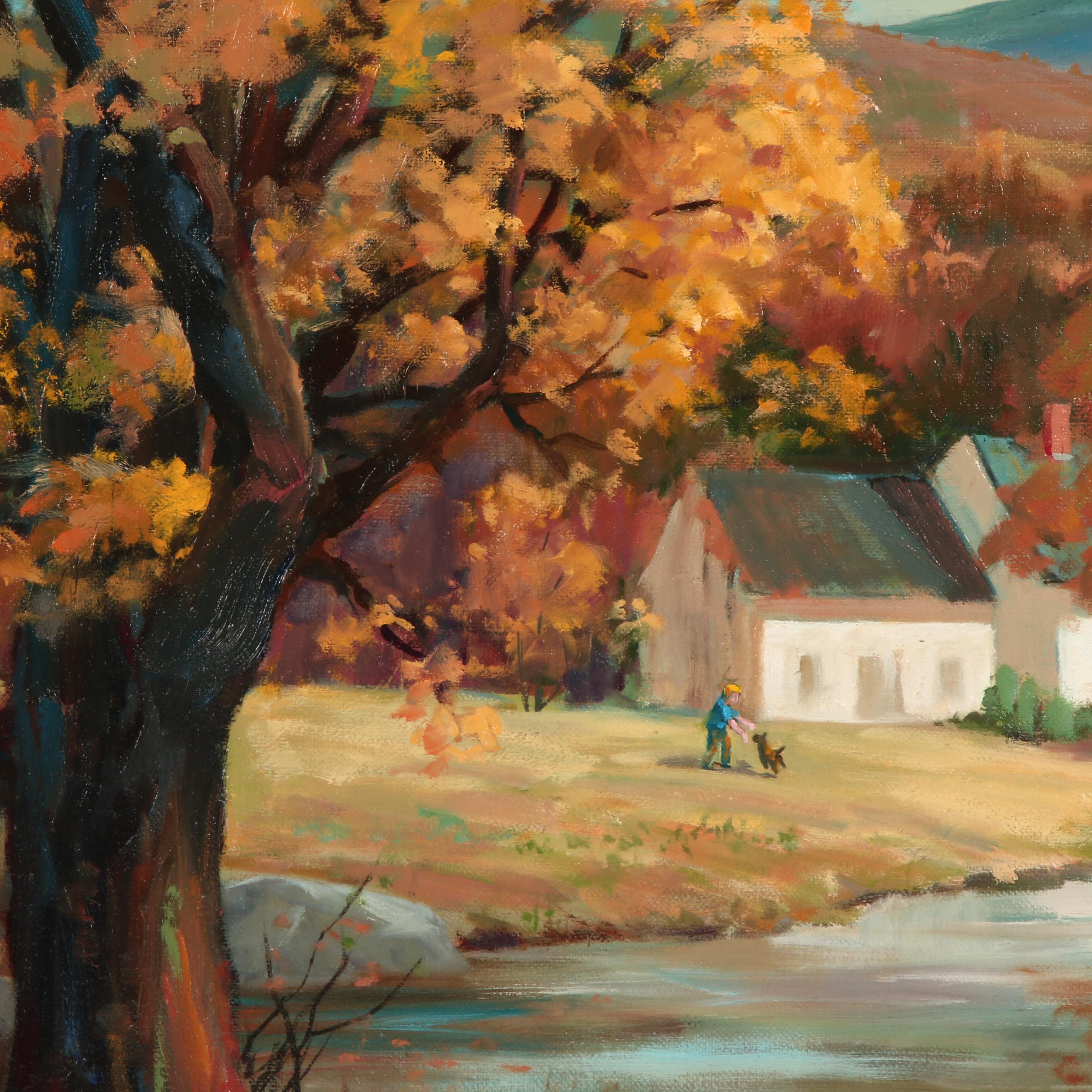 Sam Coty Landscape Oil Painting