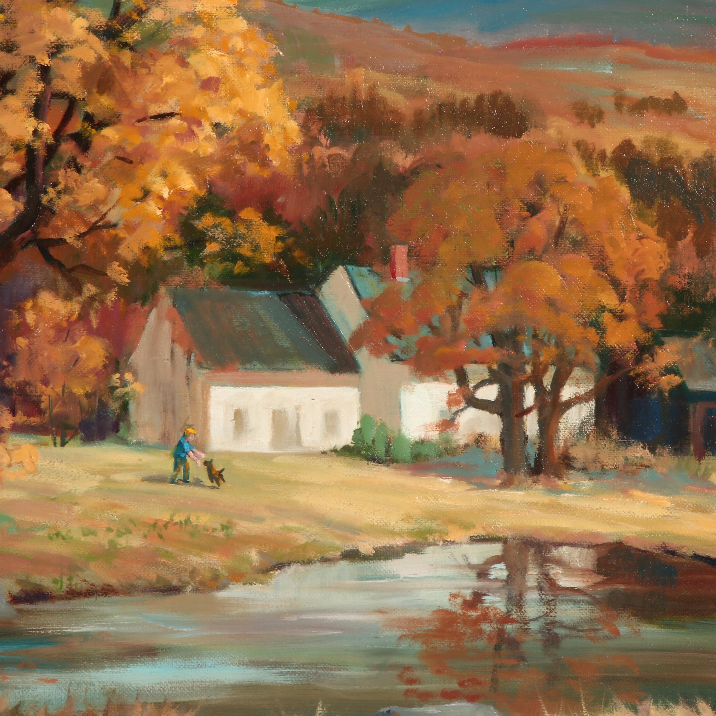 Sam Coty Landscape Oil Painting