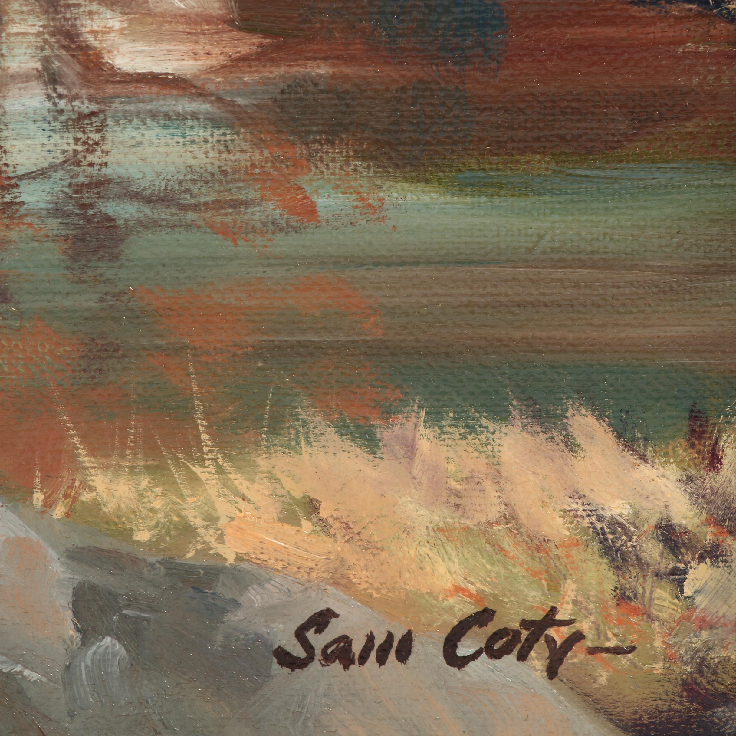 Sam Coty Landscape Oil Painting