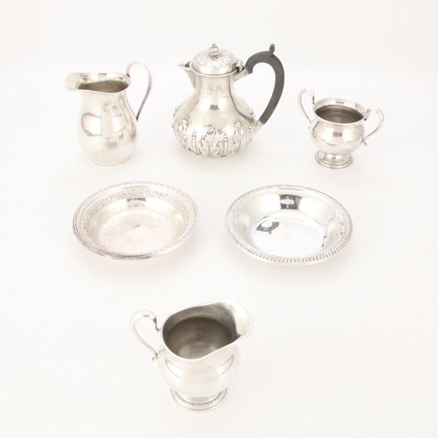 Sterling Silver Tableware, Antique and Vintage