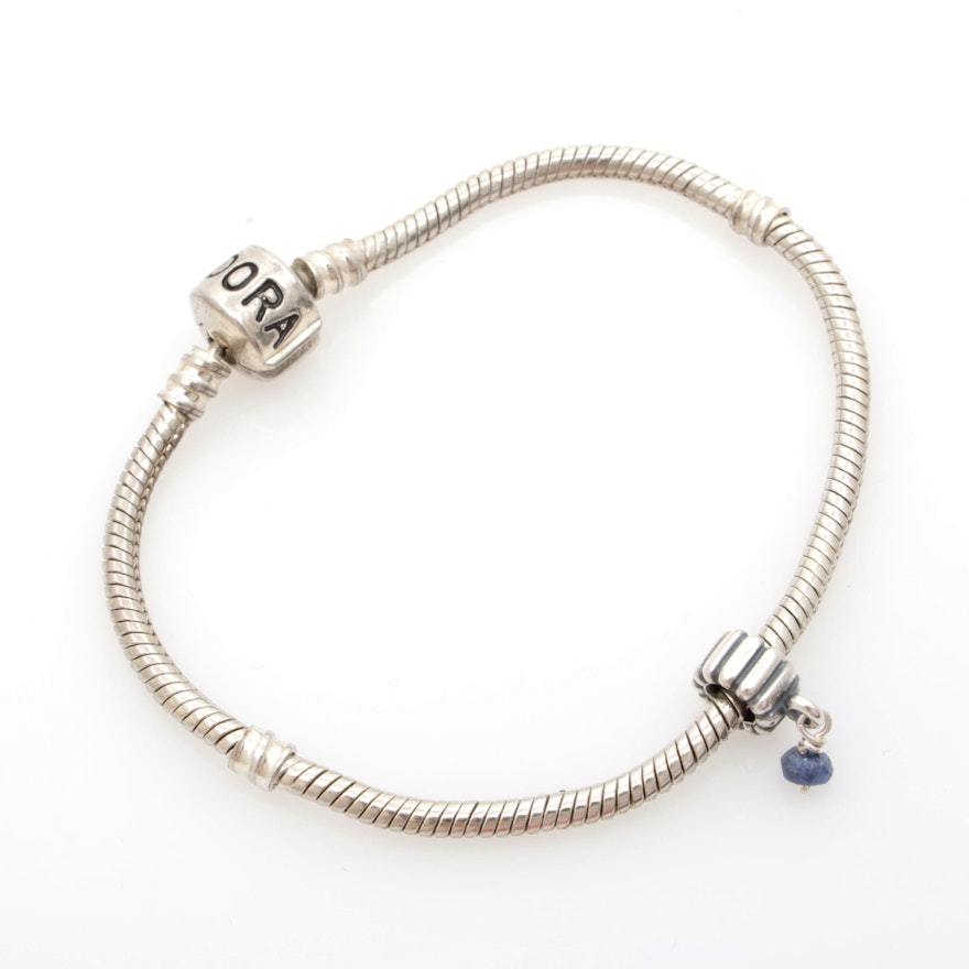 Pandora Sterling Silver Charm Bracelet