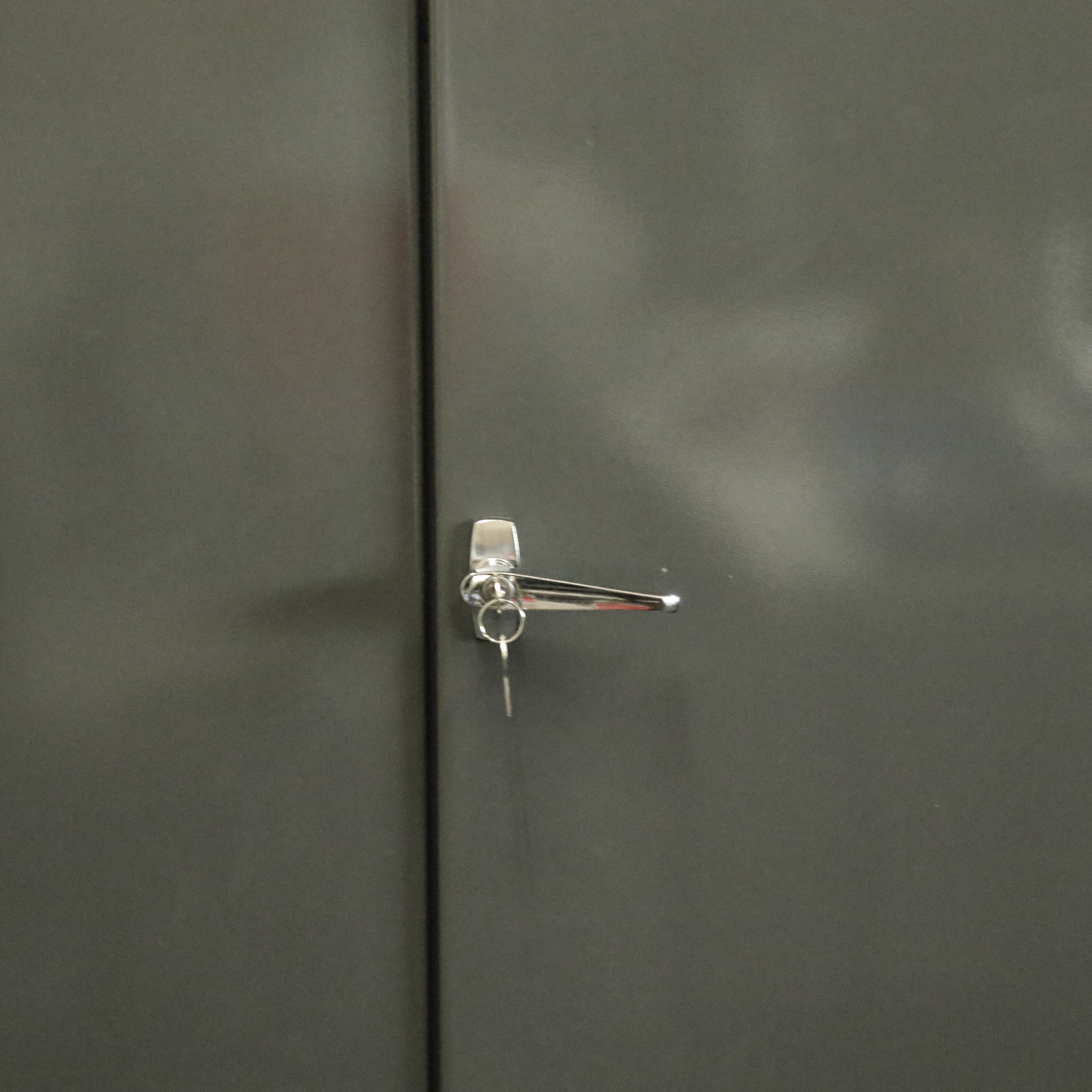 ULine Industrial Metal Storage Cabinet with Plastic Bins