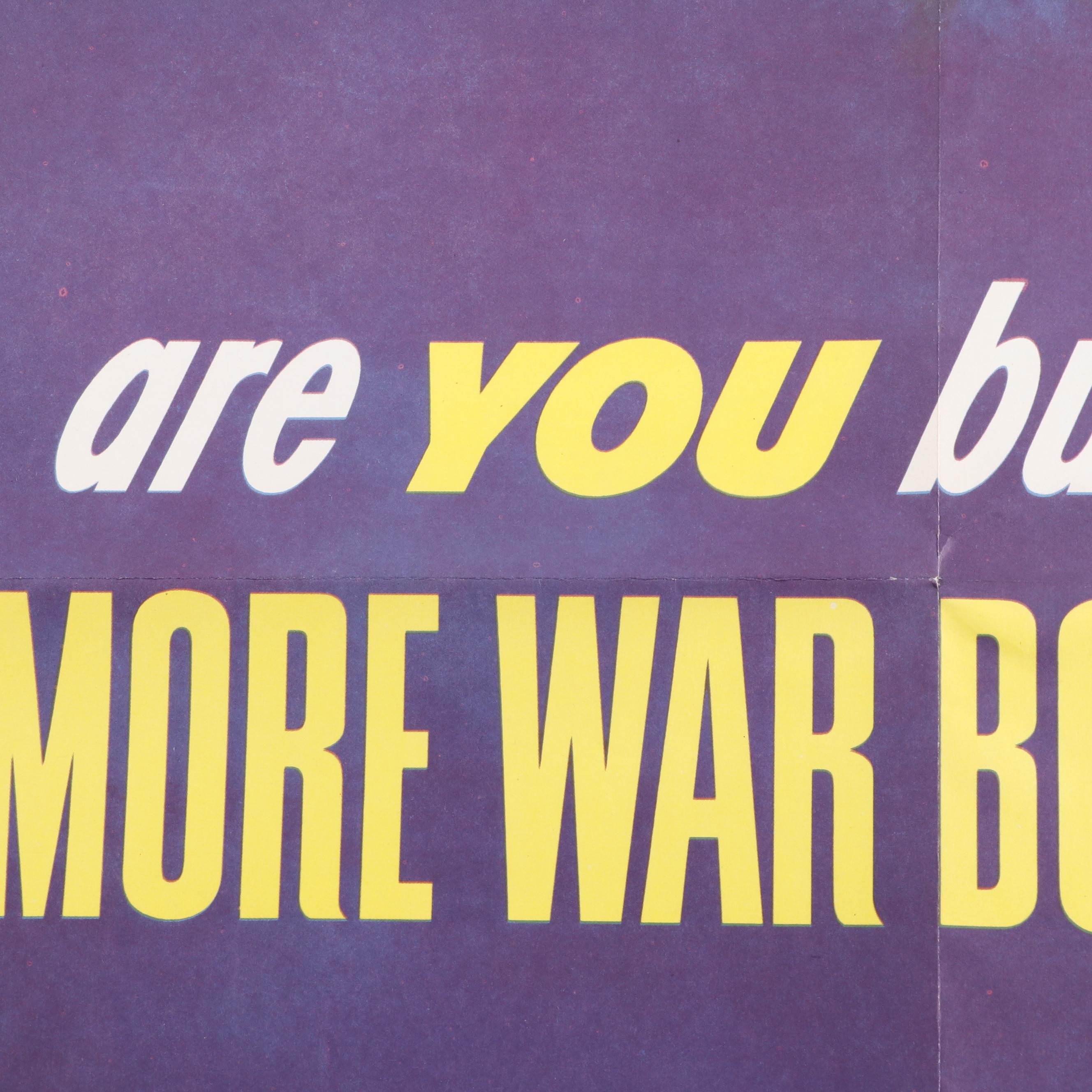 1943 WWII Propaganda Poster "They're Fighting Harder than Ever" by Hewitt