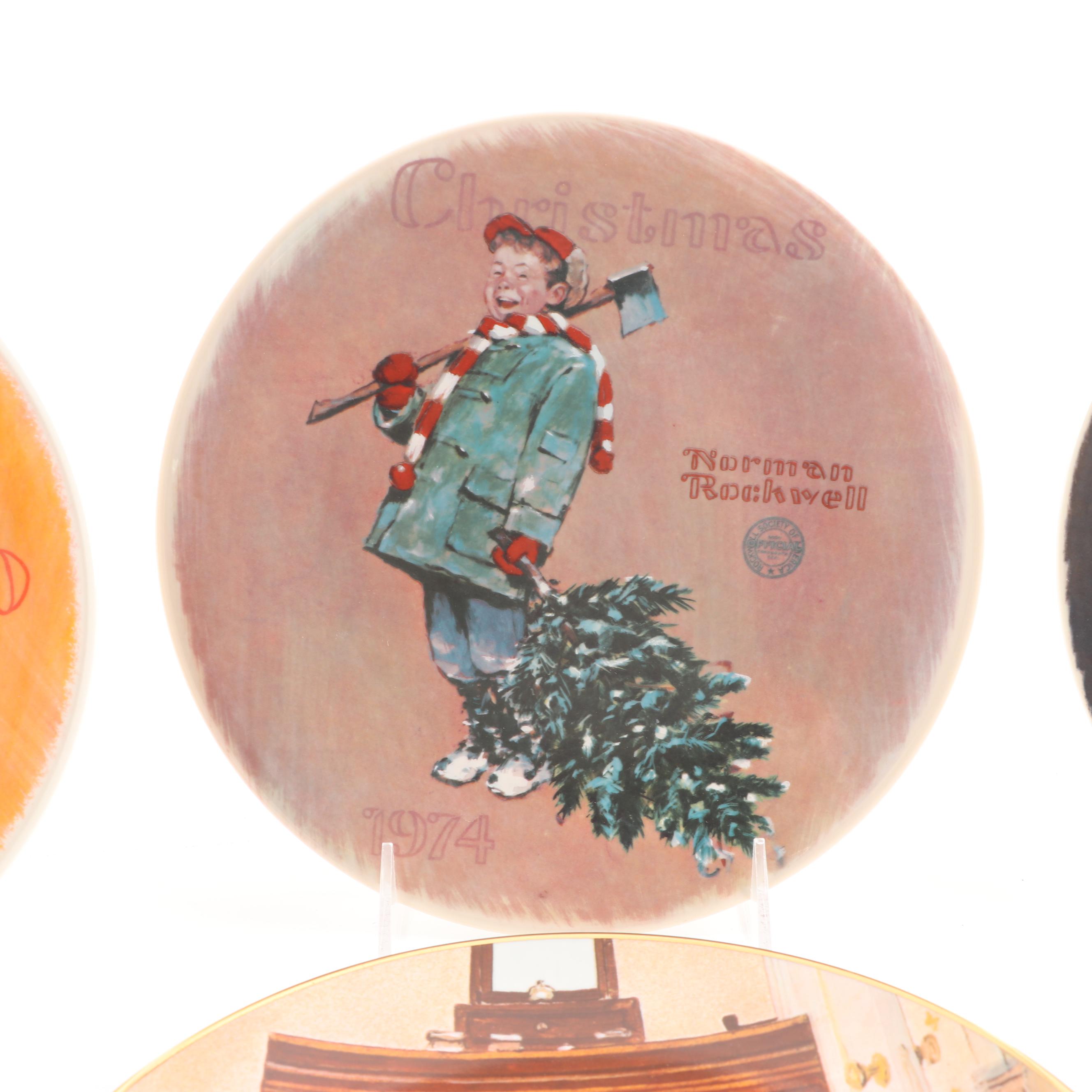 Norman Rockwell Collector Plates by Knowles China