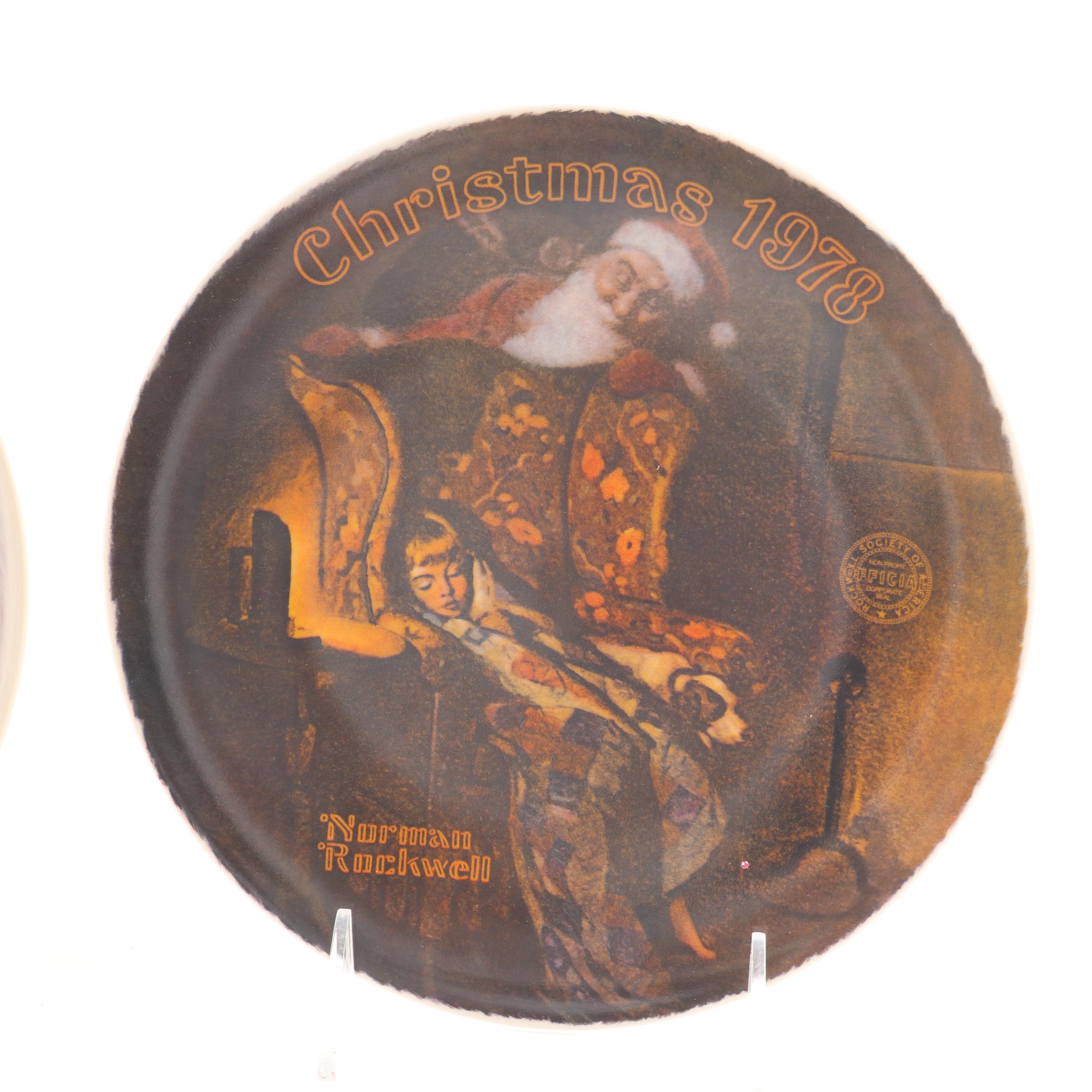 Norman Rockwell Collector Plates by Knowles China