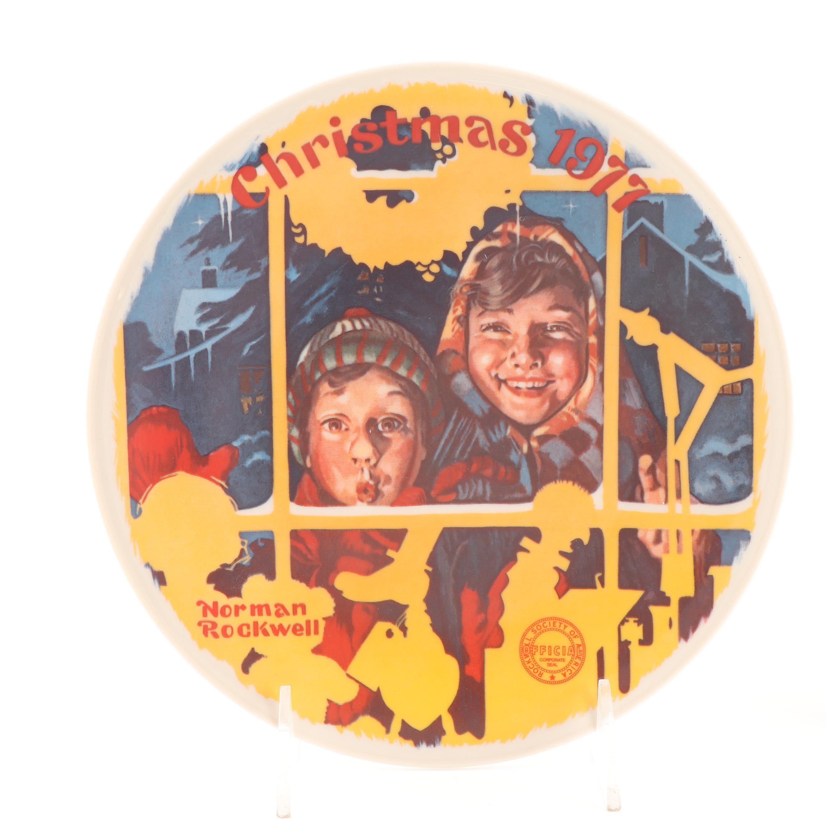 Norman Rockwell Collector Plates by Knowles China