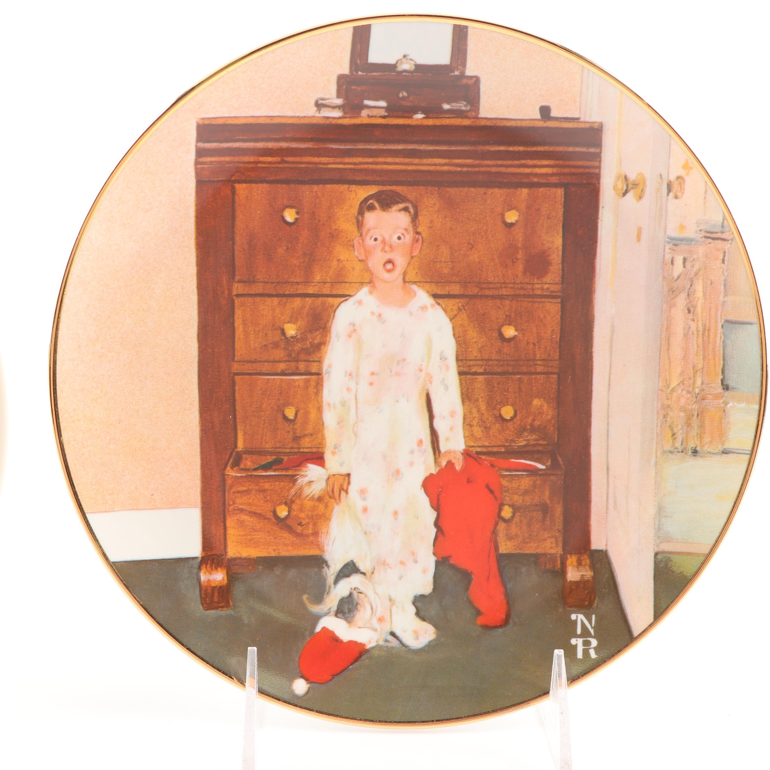 Norman Rockwell Collector Plates by Knowles China